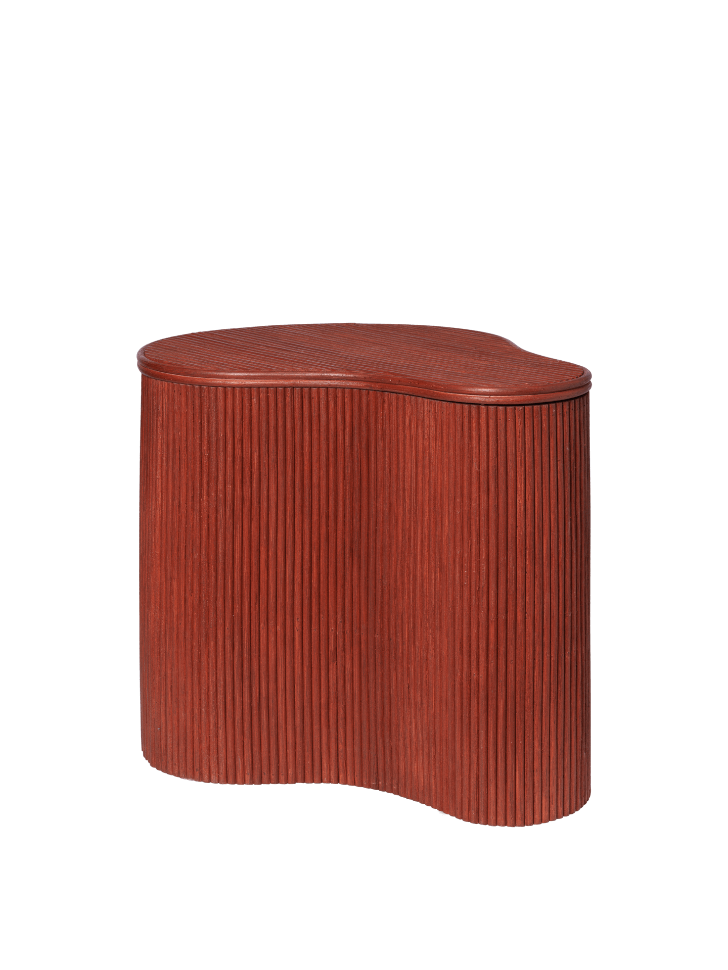 Isola Storage Table - Oxide Red