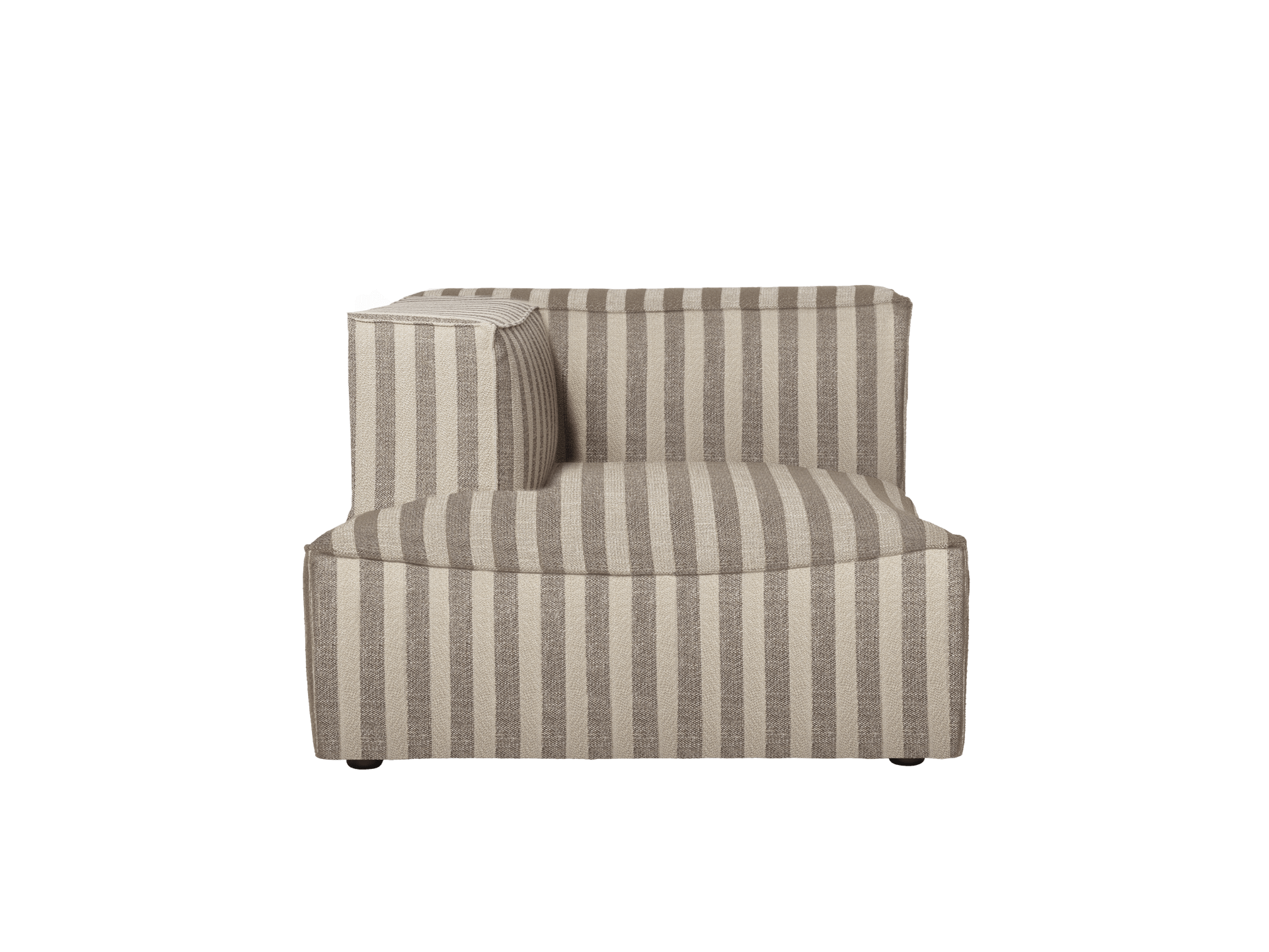 Catena Sofa Chaise Longue Left L600 - Louisiana - Sand/Off-White