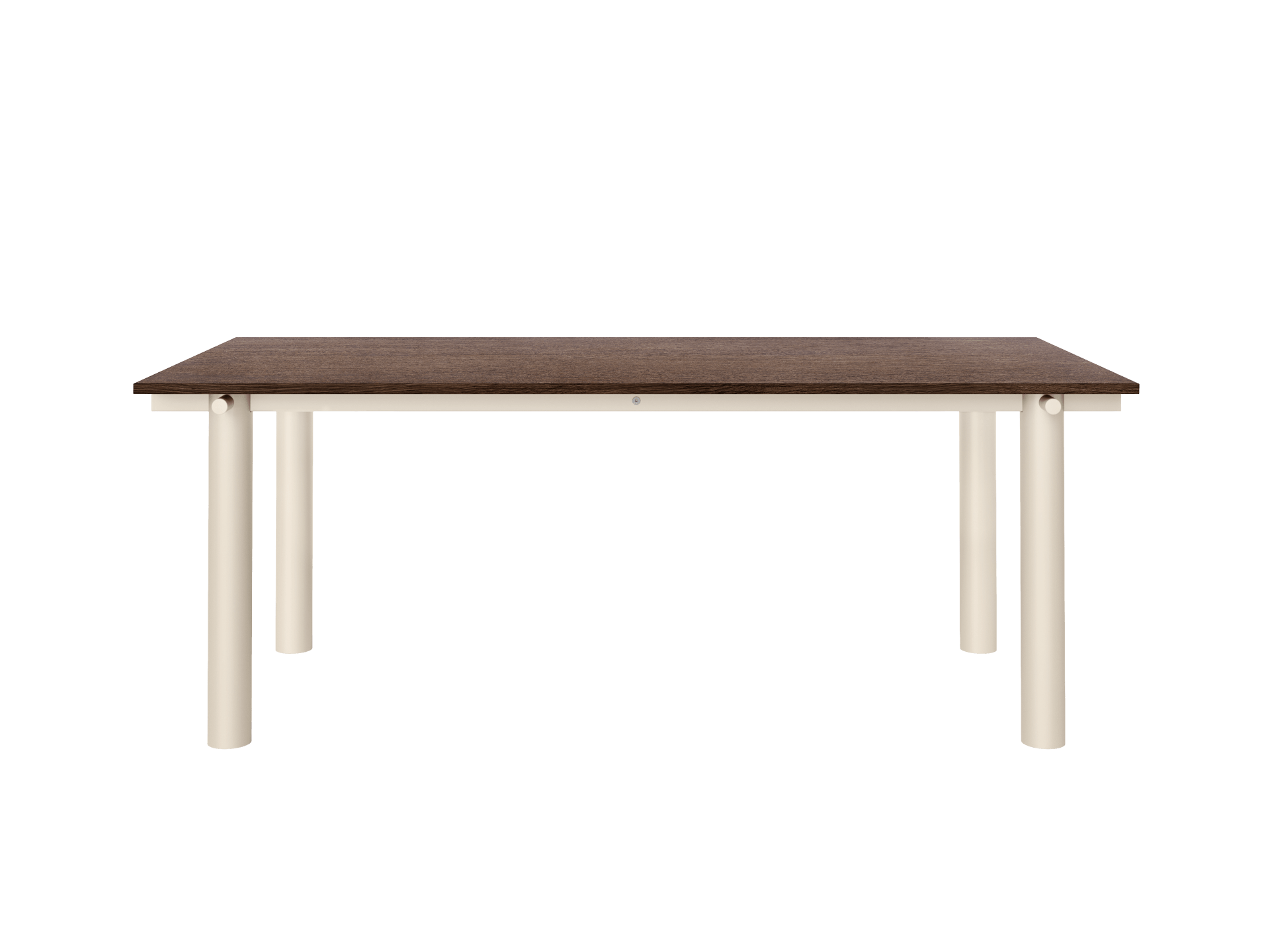 Atura Dining Table - Light Cashmere/Dark Stained Oak