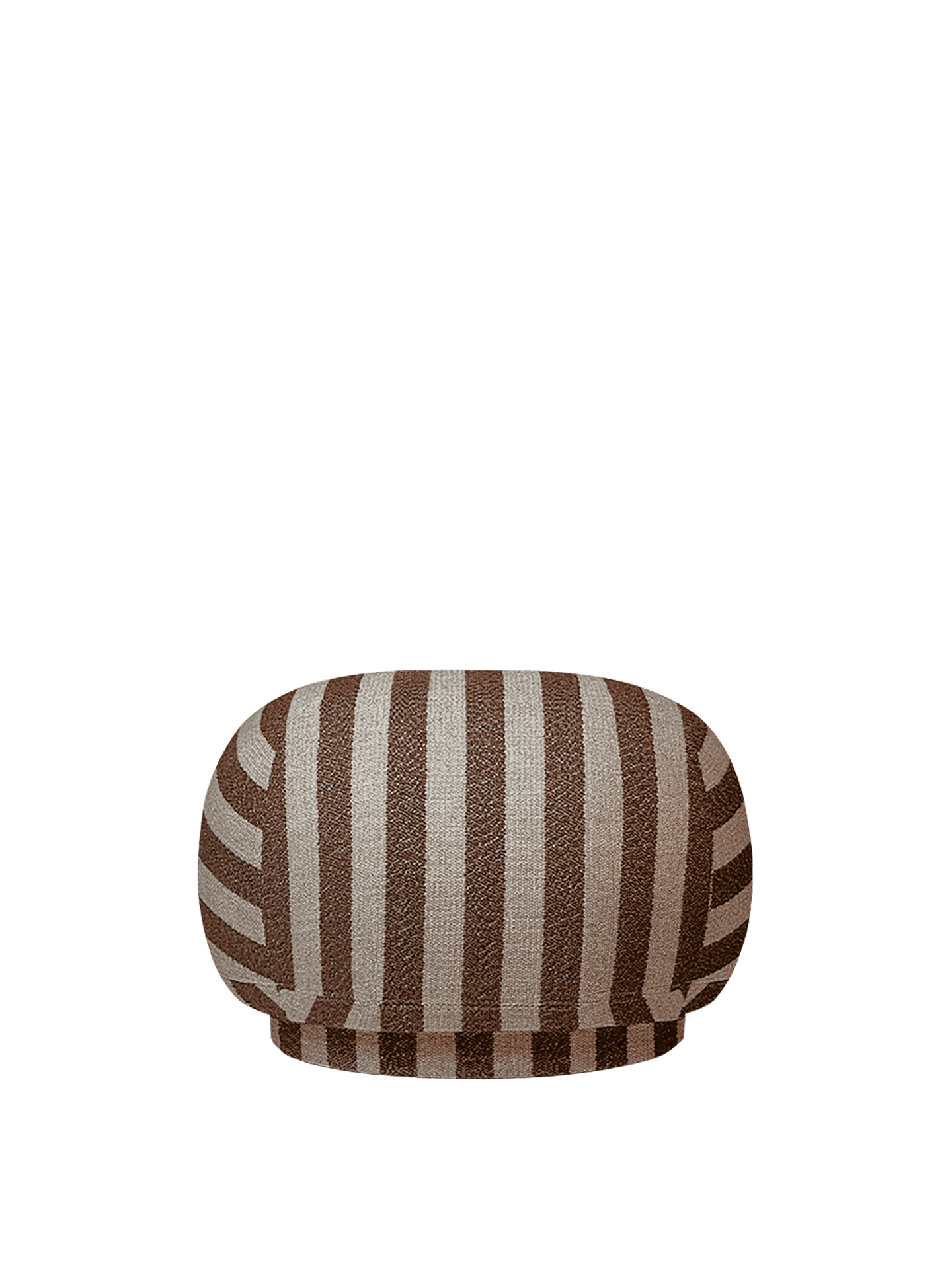 Rico Pouf - Louisiana - Sand/Chocolate