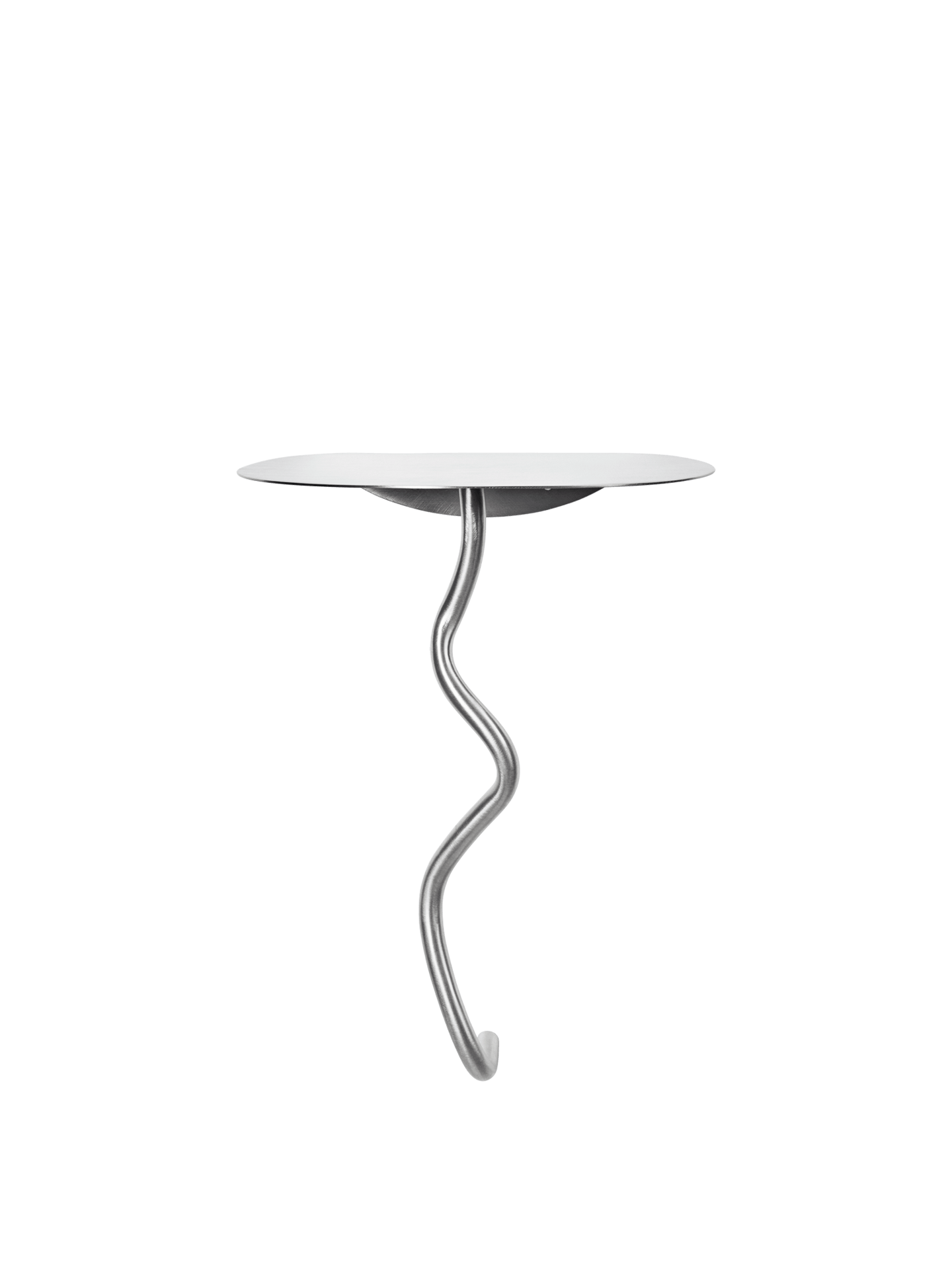 Curvature Wall Table - Stainless Steel