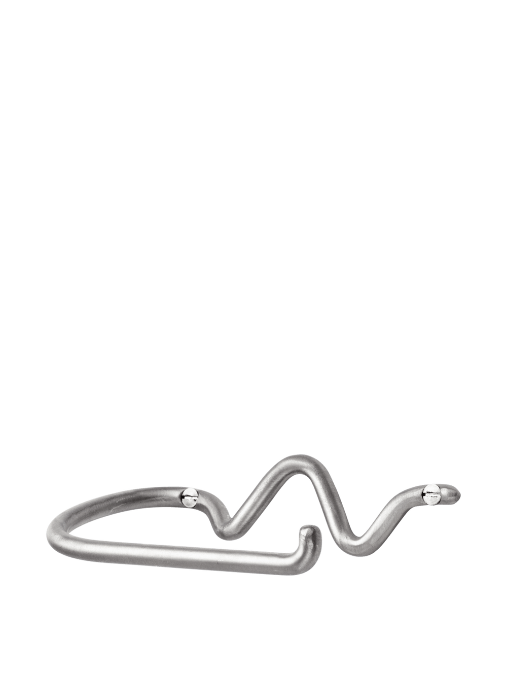 Curvature Toilet Paper Holder de acero inoxidable con barra curva de pared