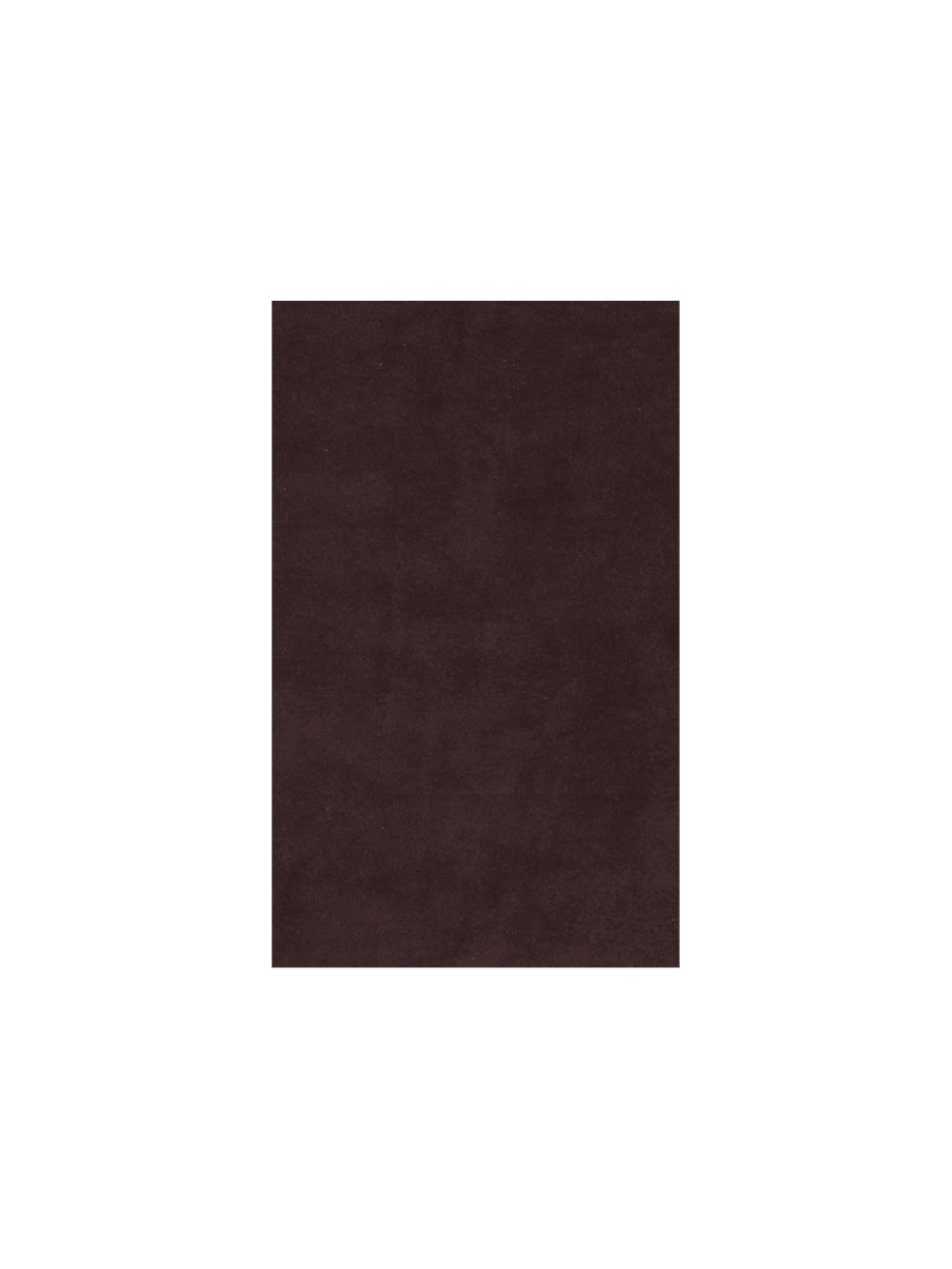 Stille Tufted Rug Sample en pécan foncé