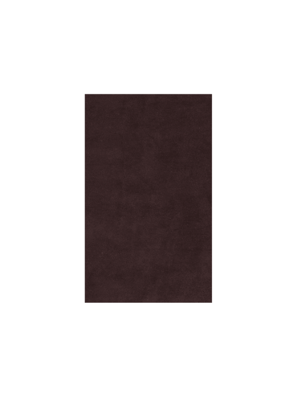 Stille Tufted rug sample in dark pecan
