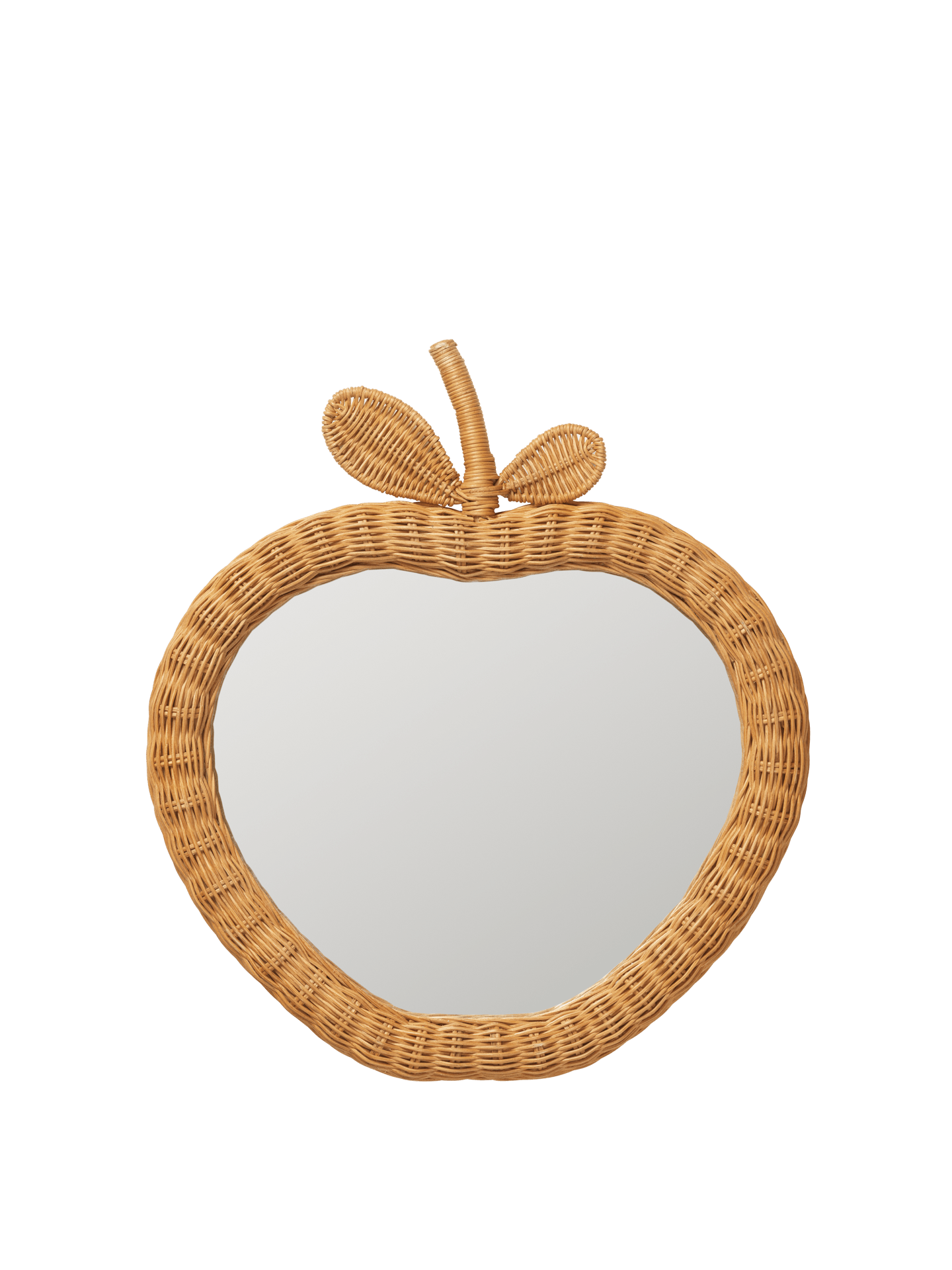Apple Braided Mirror - Natural