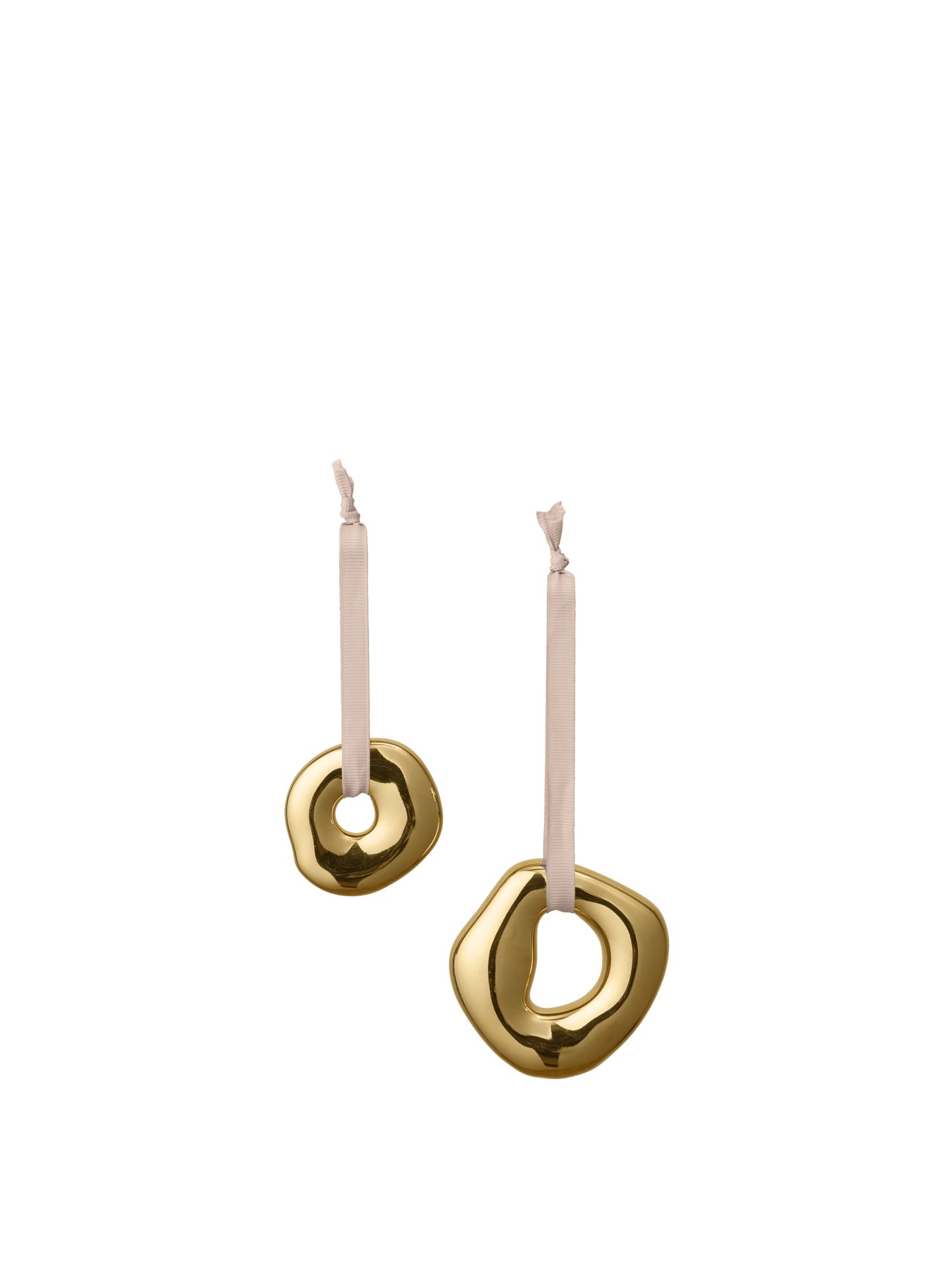 Orrith Ornaments - Set of 2 - Brass Finish