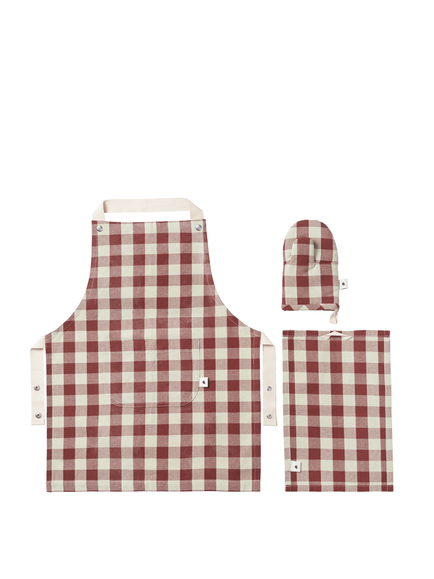 Bothy Kids Kitchen Set - Cinnamon/Grey Green