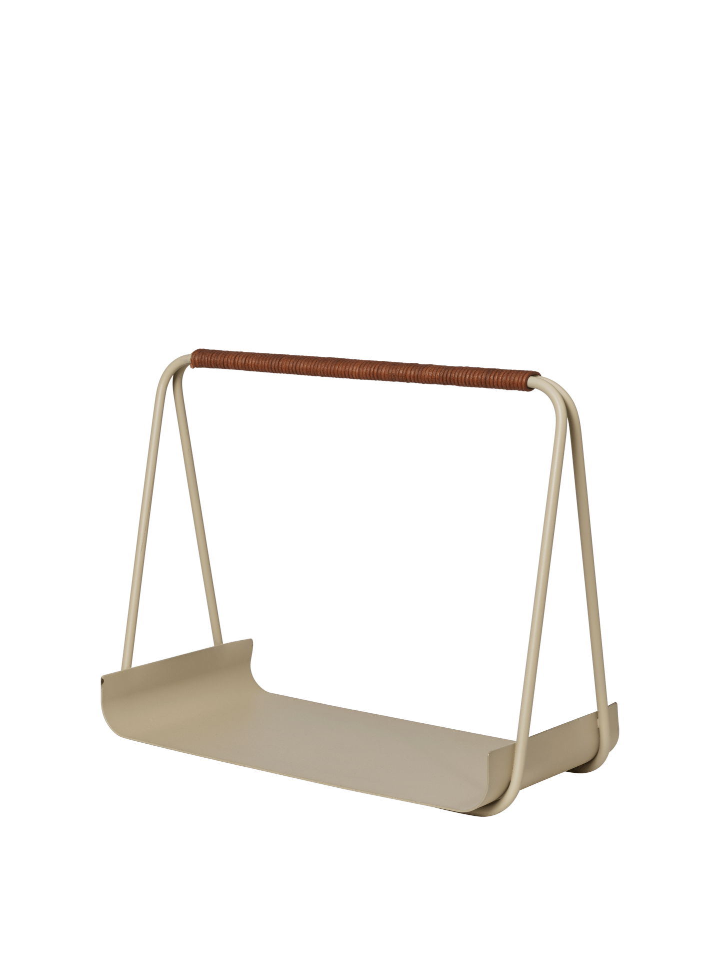 Port Wood Basket - Cashmere