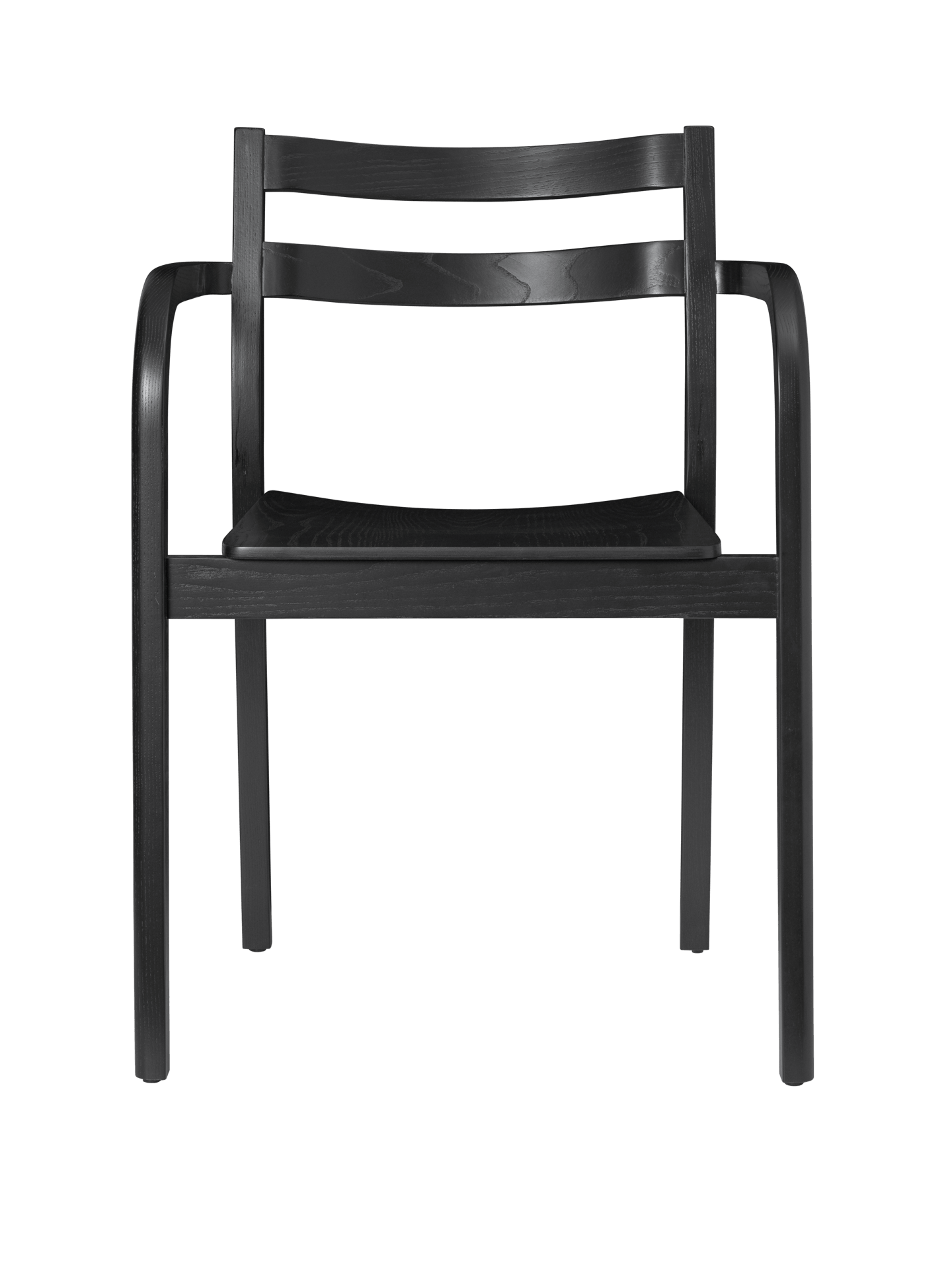 Boda Dining Chair with Arms - Black