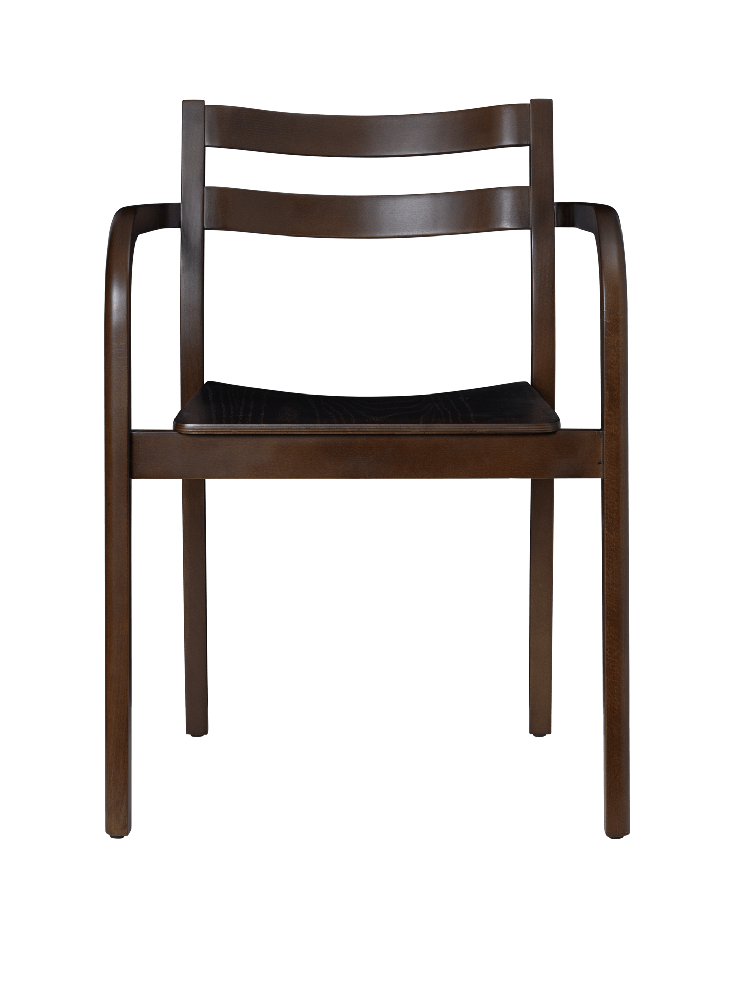 Boda Dining Chair with Arms - Dark Stained Beech