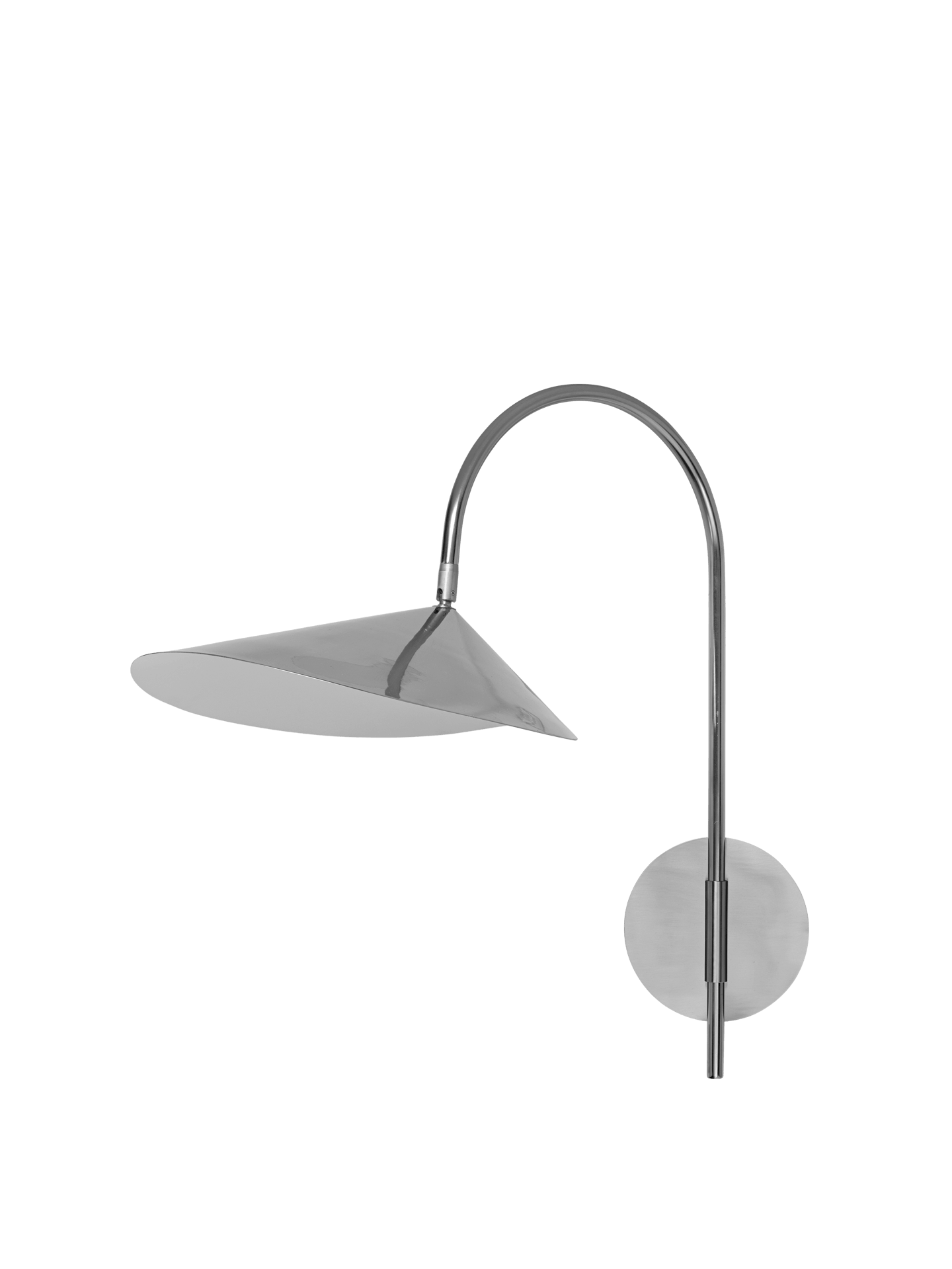 Arum Swivel Wall Lamp - Hardwired - Stainless Steel