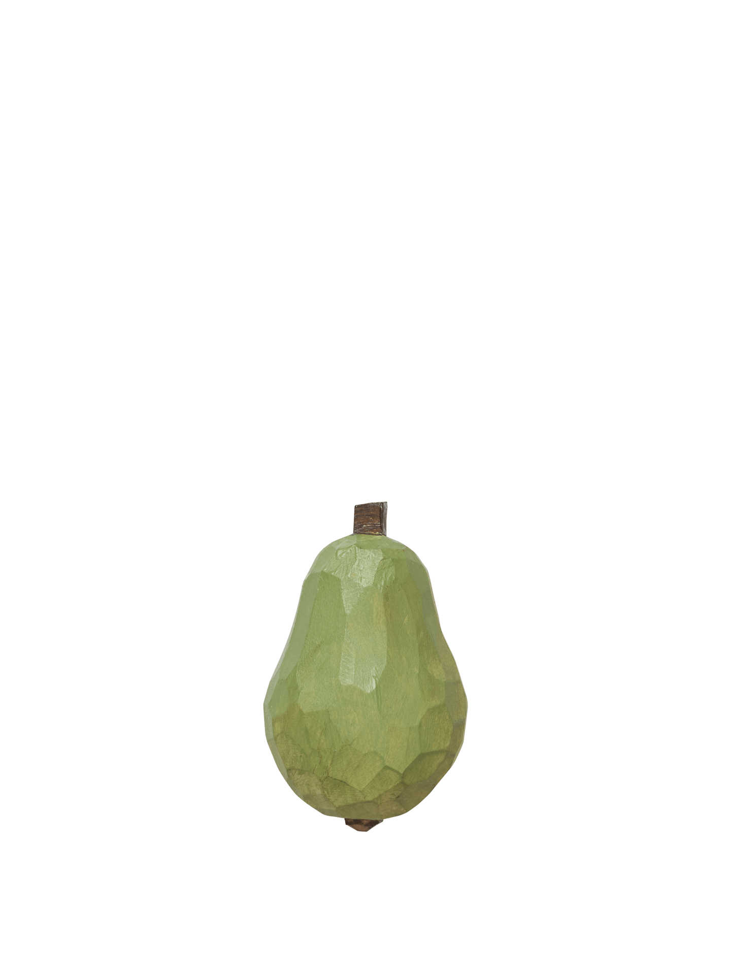 Pear Hand-carved Hook - Mistletoe
