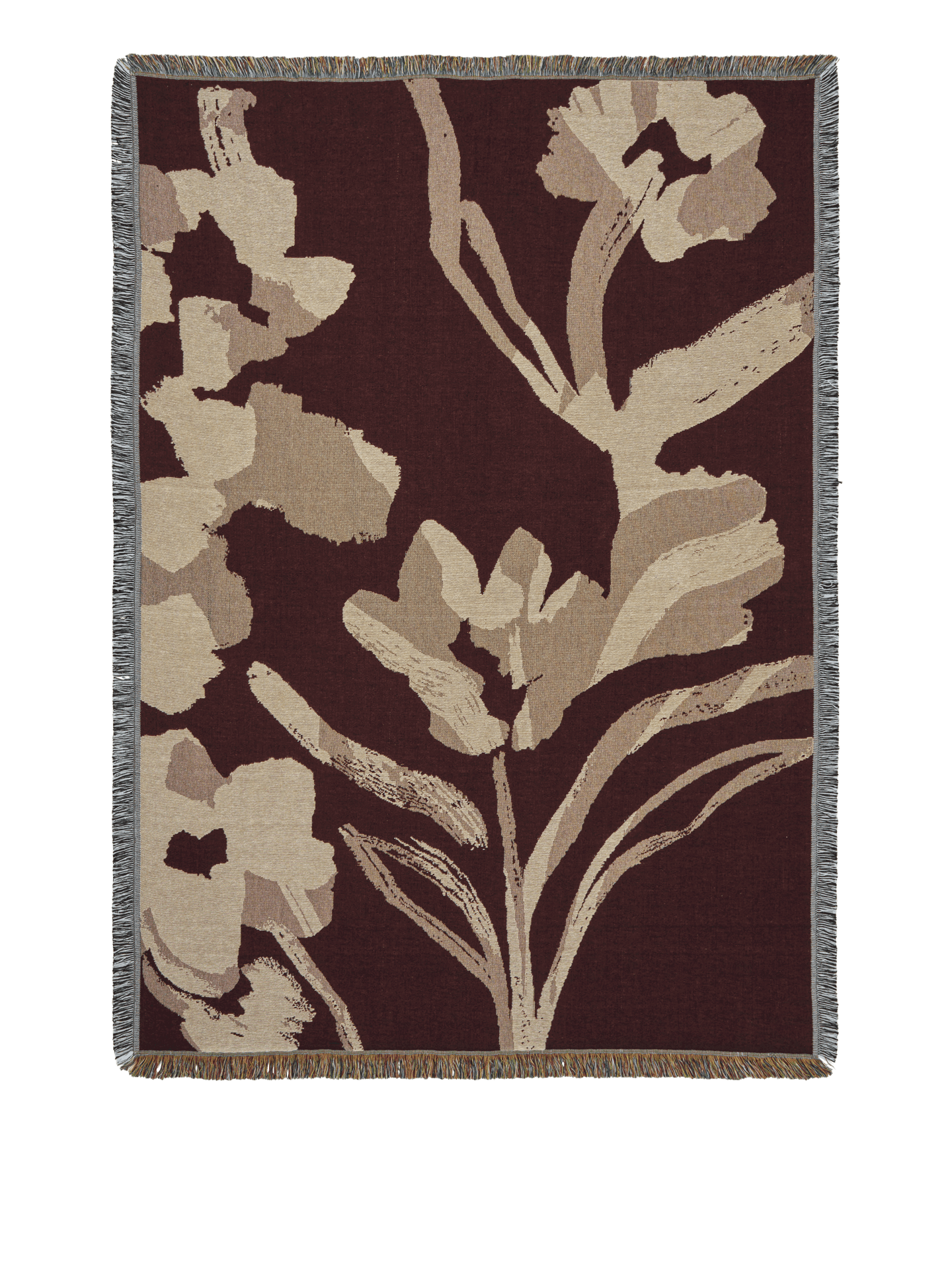 Cilla Tapestry Blanket - Dark Pecan
