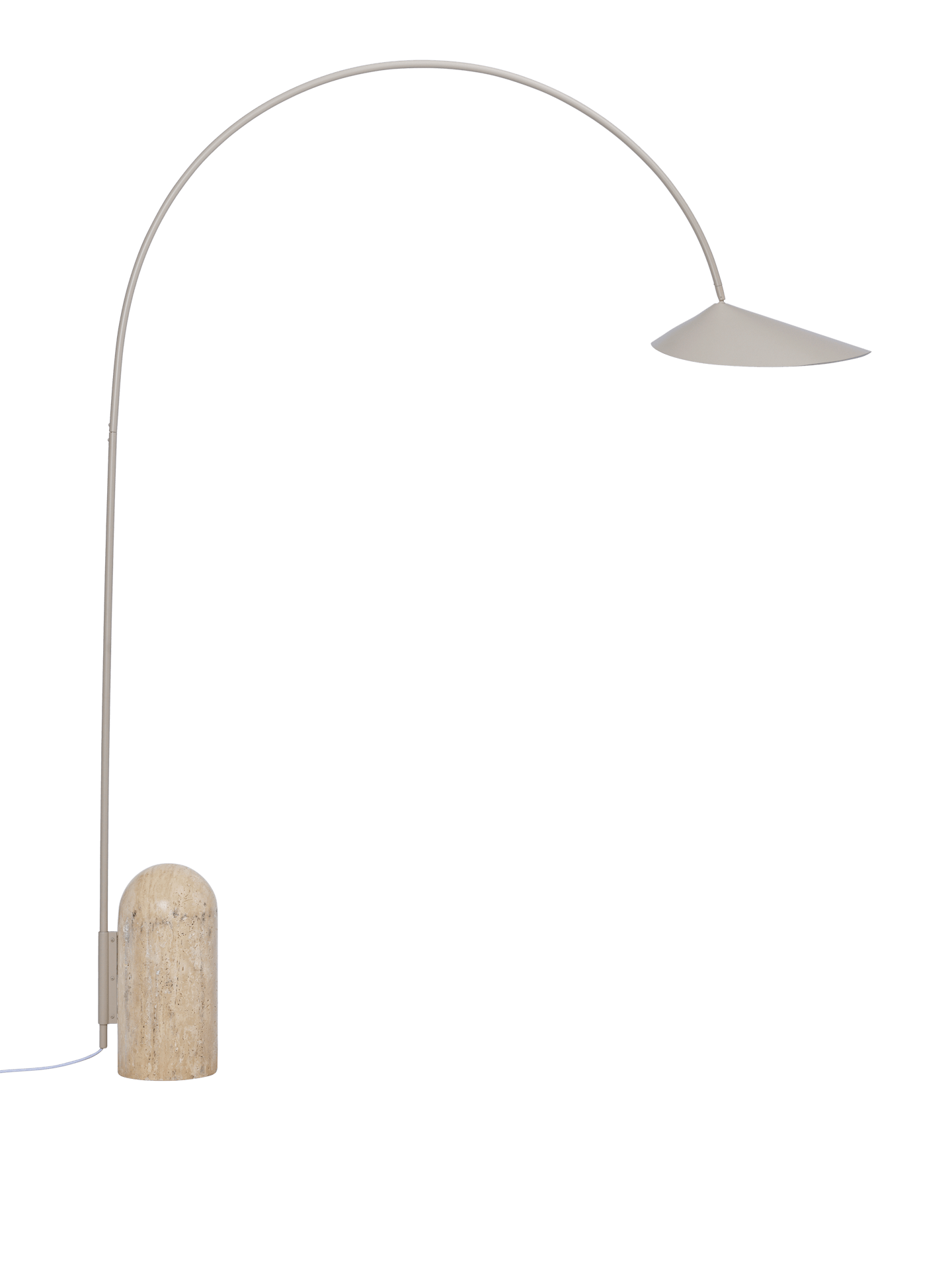 Arum Arched Floor Lamp - Cashmere