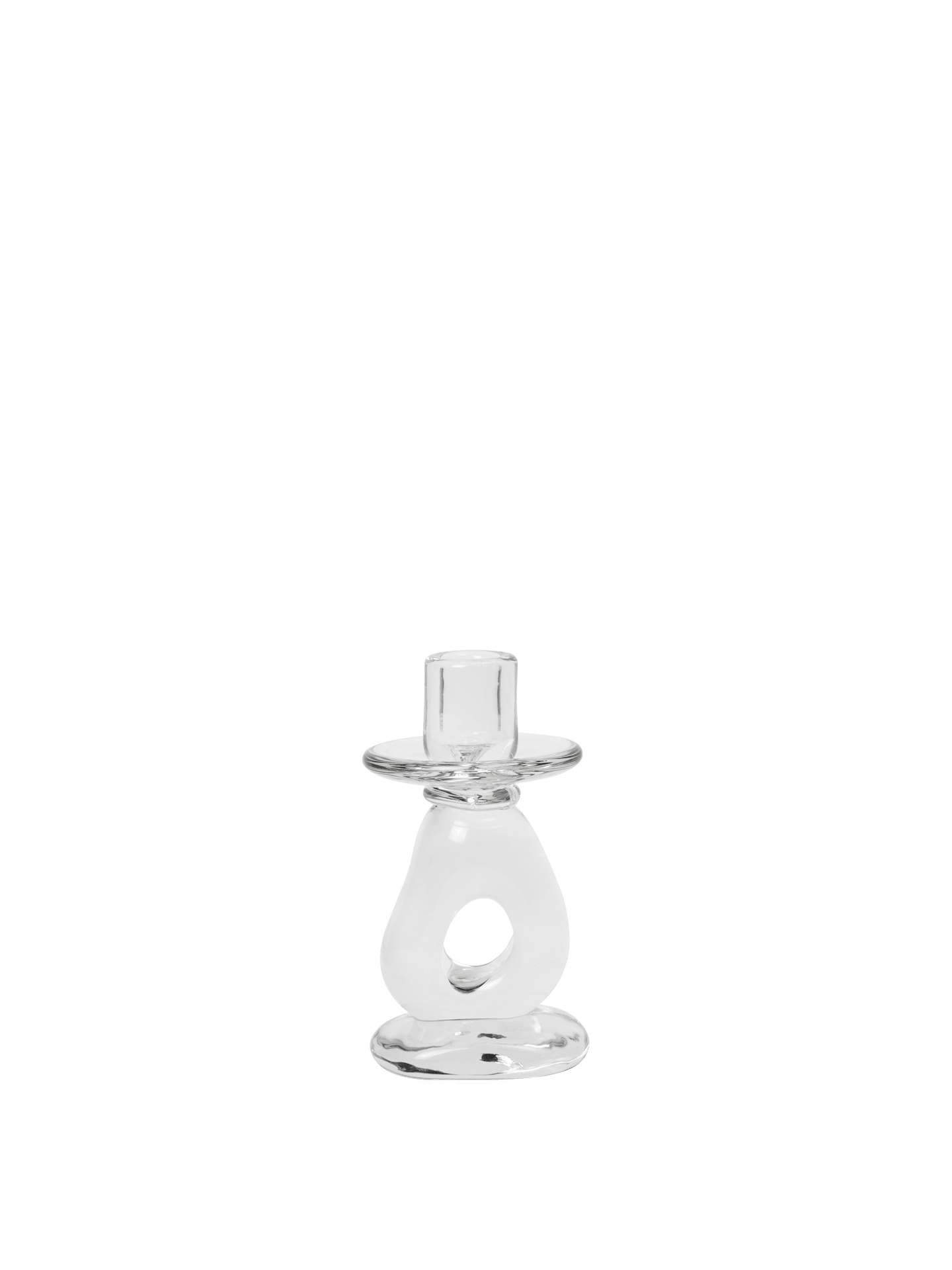 Damo Candle Holder - Clear