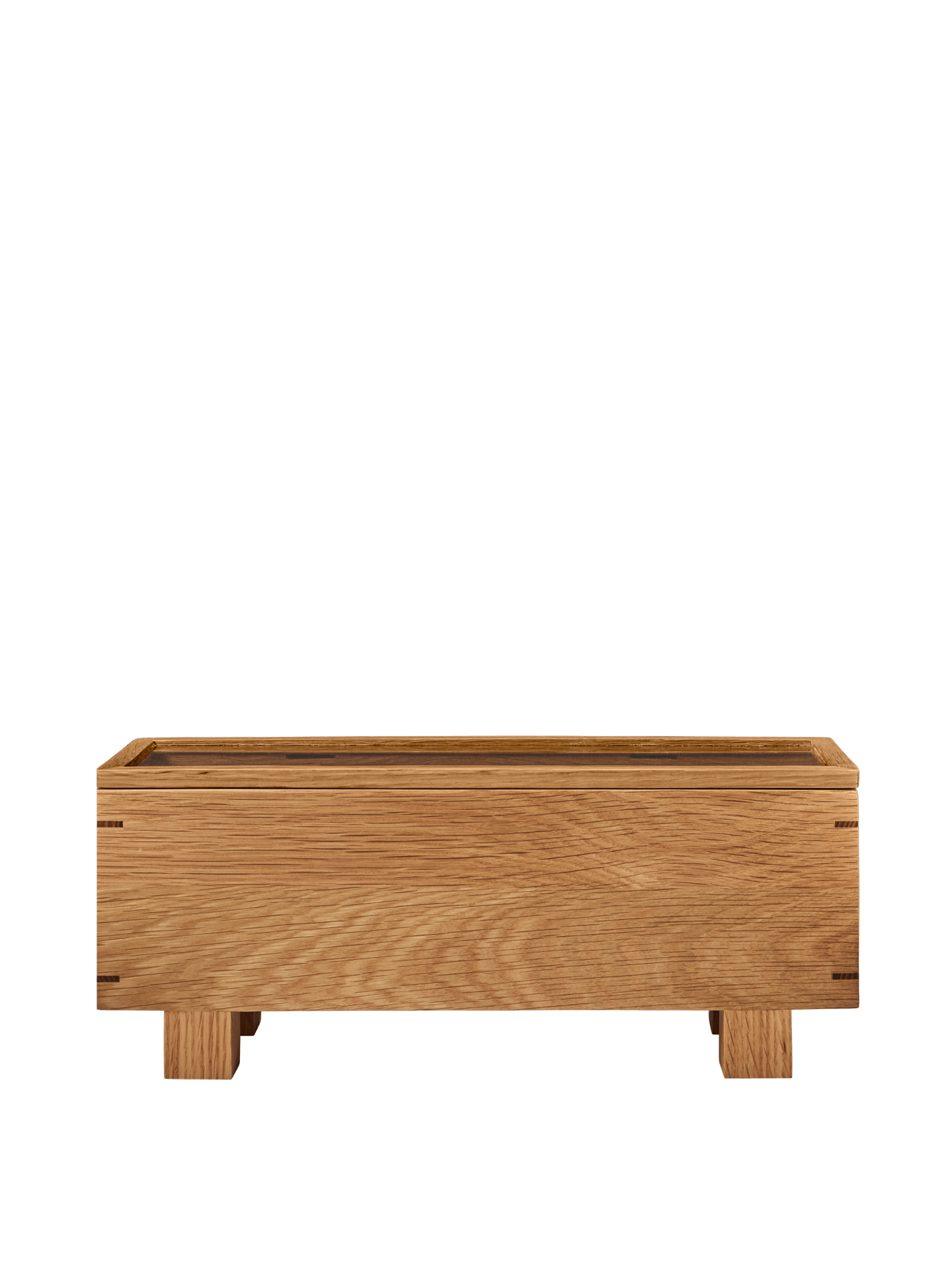 Bon Tea Organiser - Natural Oak