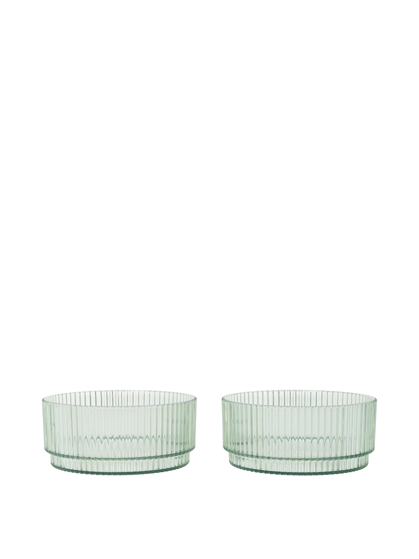 Ripple Kids Bowls - Set of 2 - Tea Green