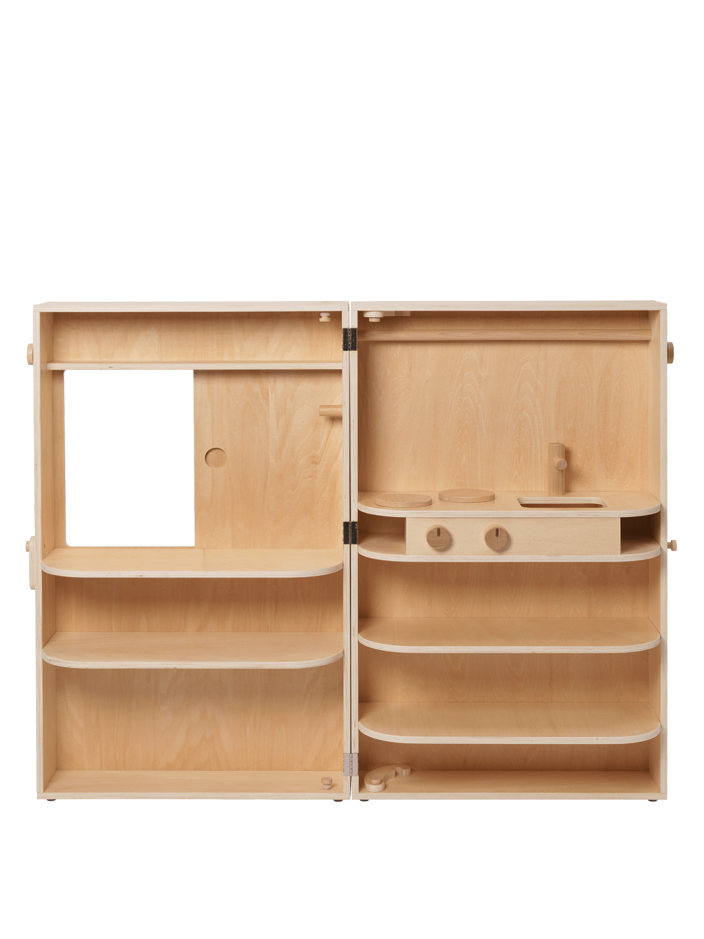 Toro Foldable Play Kitchen - Natural