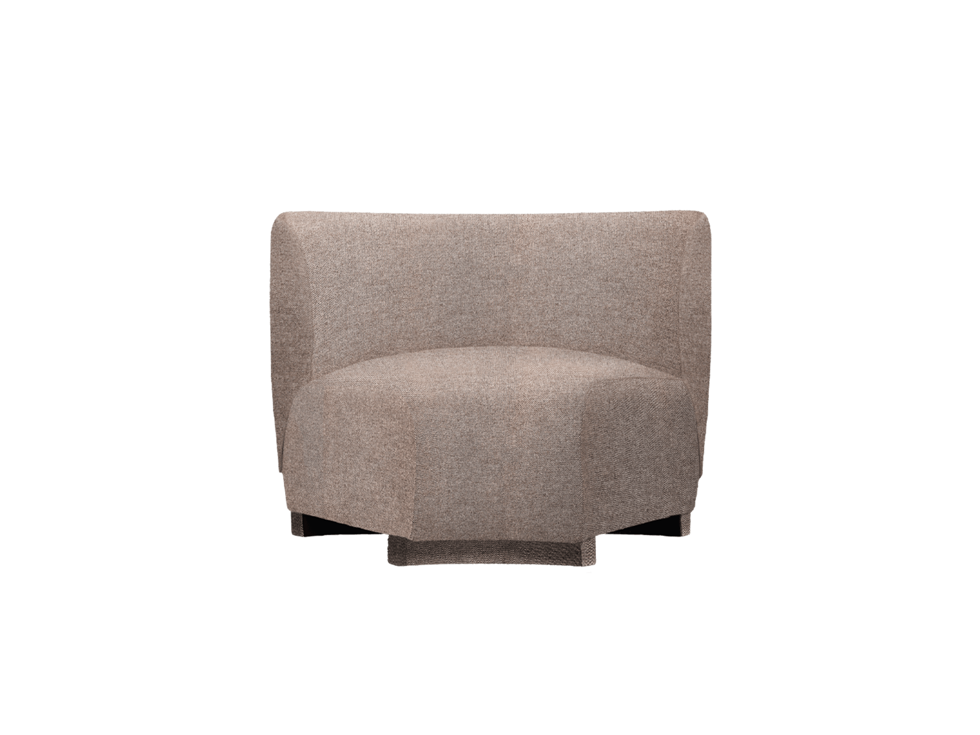 Rico Sofa Corner - Narrow - Main Line Flax - Coffee