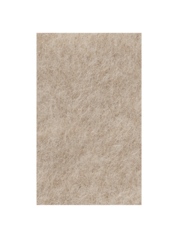 Fabric Sample in Soft Alpaca Natur, gebürstete Faseroberfläche