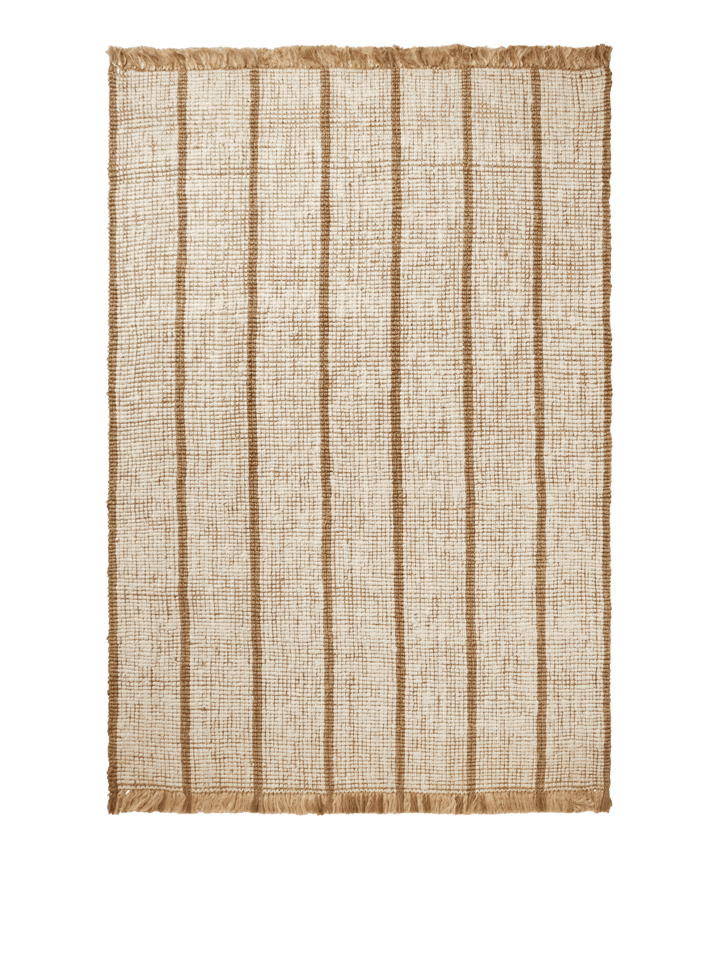 Athens Stripes Rug - Natural/Off-White