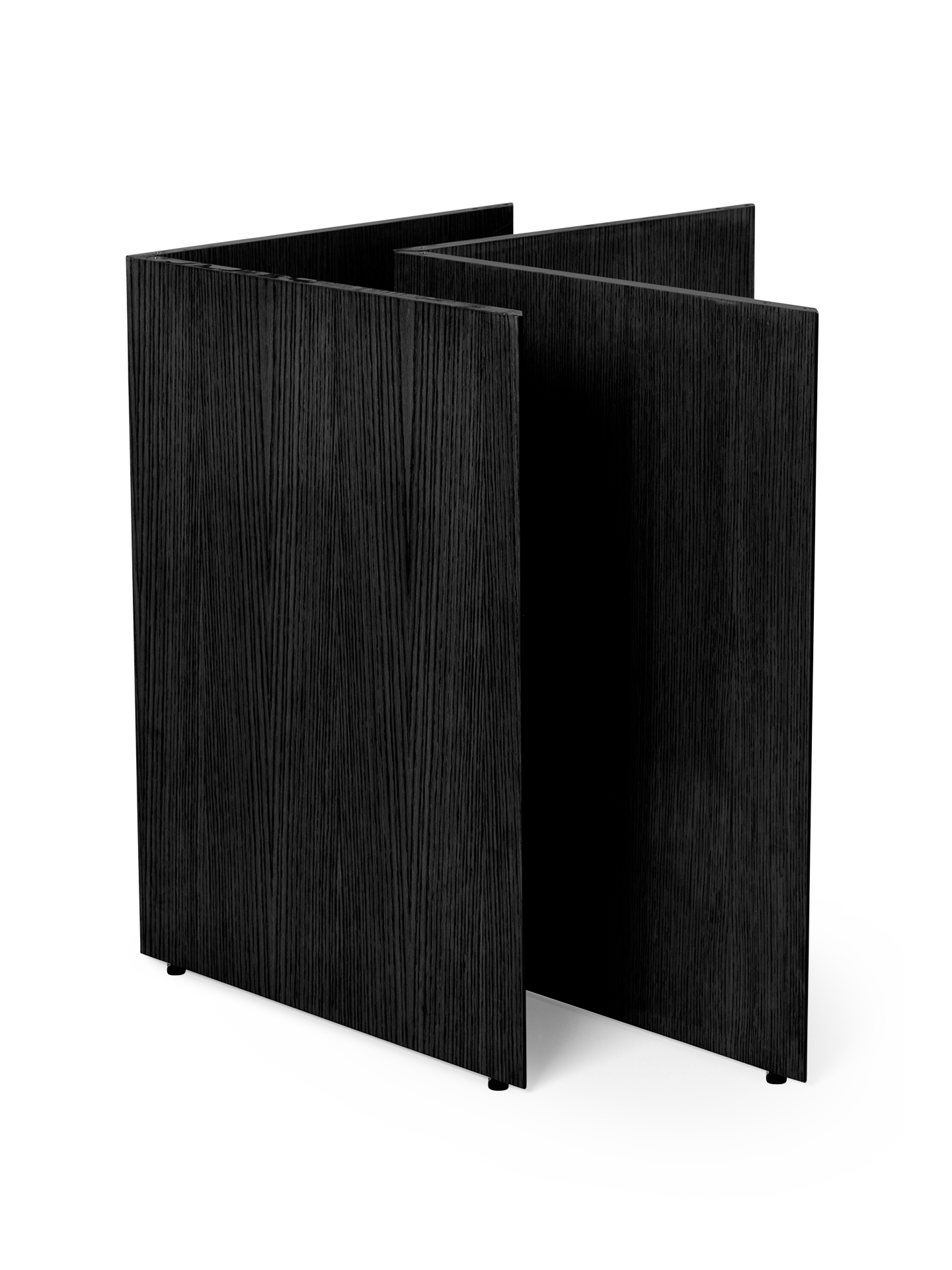 Mingle Table Legs - Black Veneer