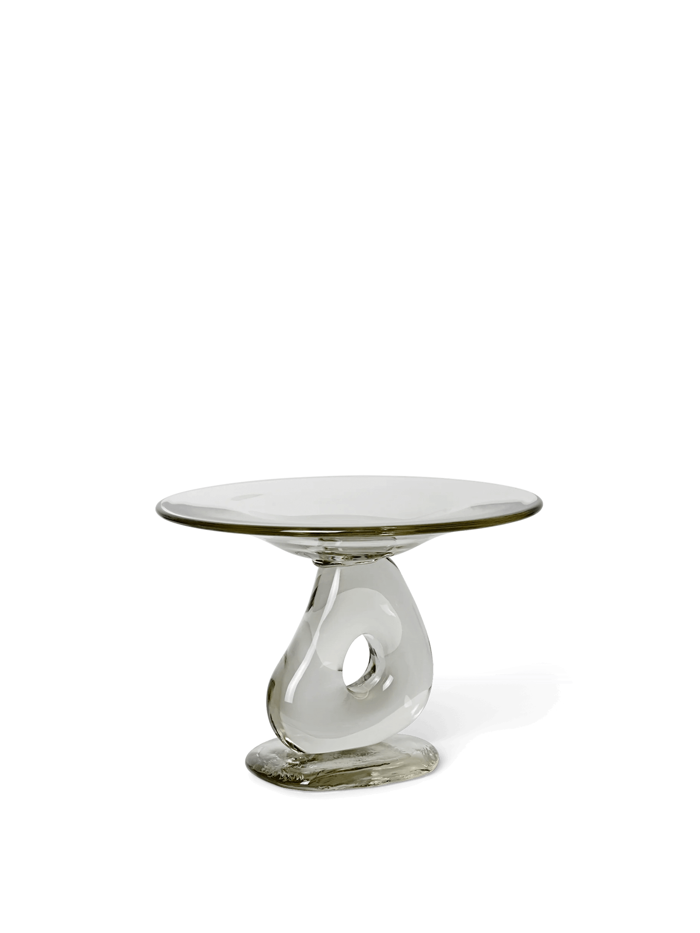 Damo Glass Centrepiece - Small - Clear