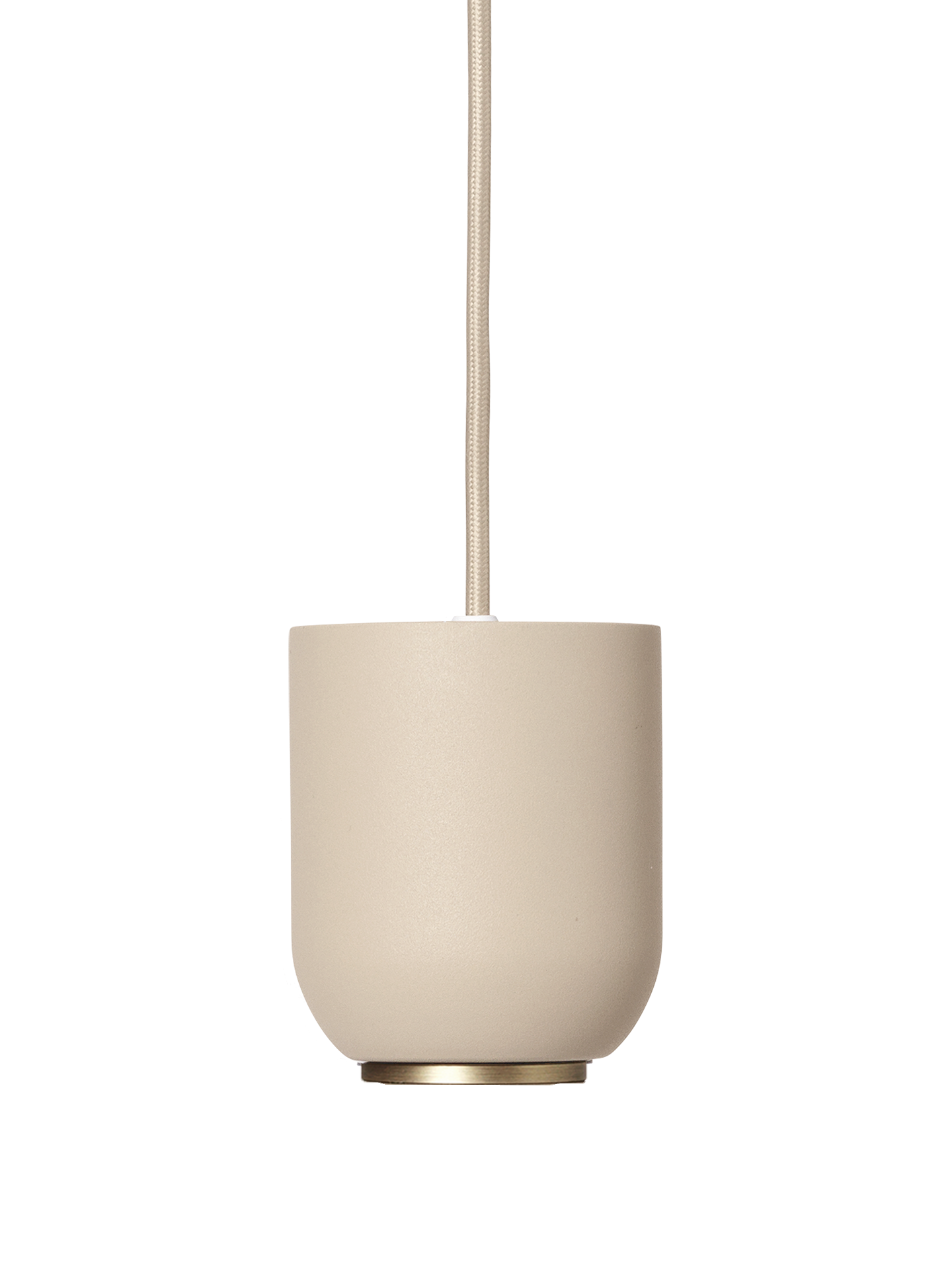 Socket Pendant Bell - Cashmere