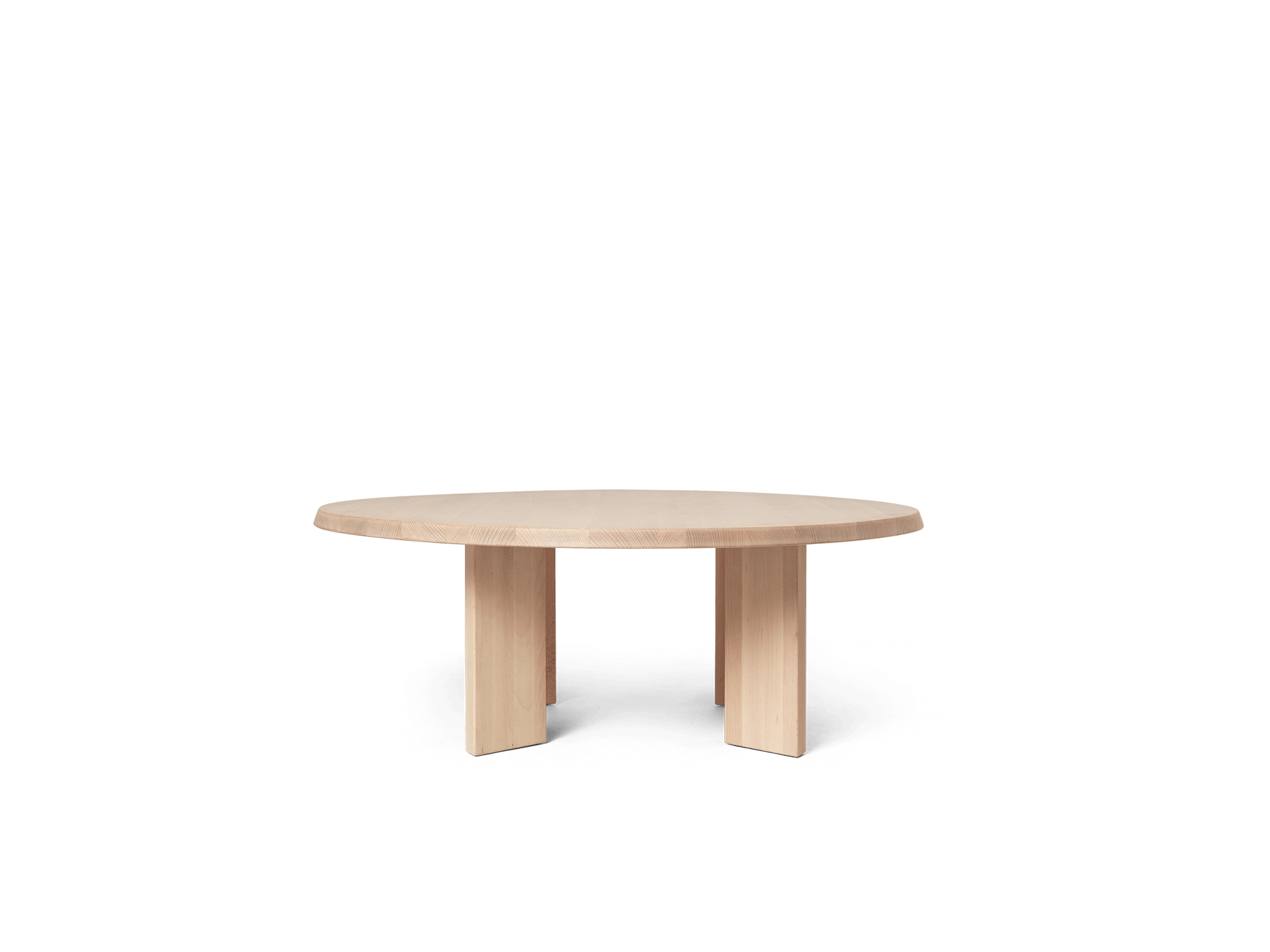 Tarn Coffee Table - White Oiled Beech