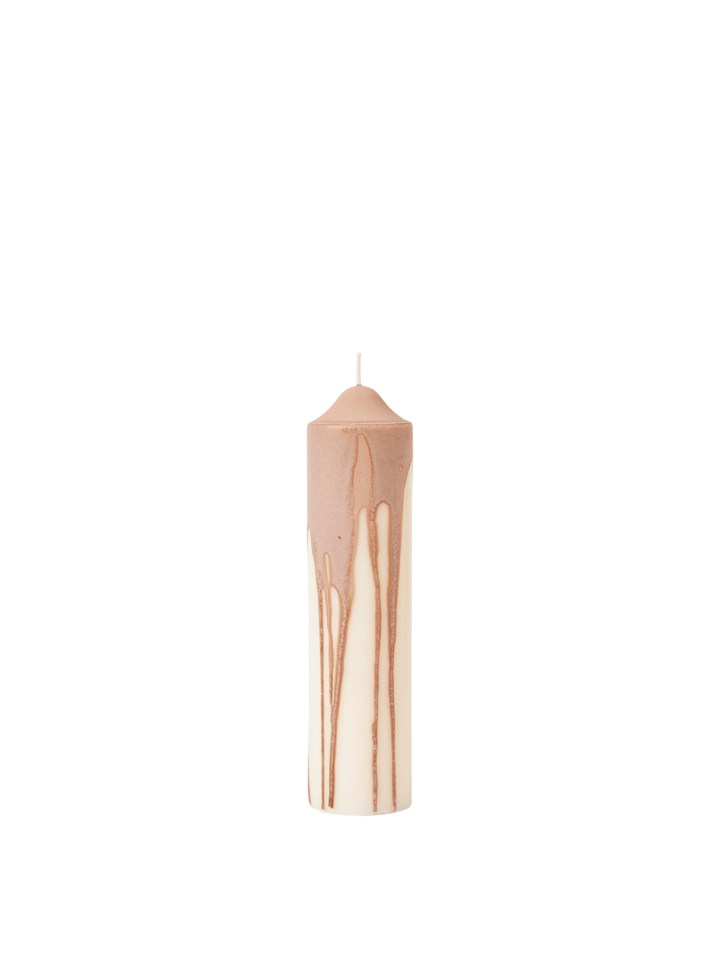 Dryp Pillar Candle - Small - Beige
