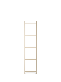 Punctual Ladder 5 in Kaschmir, Leiterrahmen für Regale mit vier Sprossen