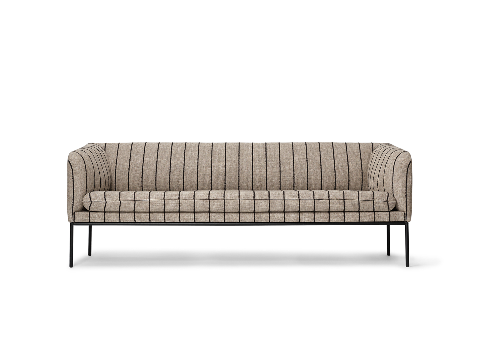 Turn Sofa 3-seater - Pasadena - Sand/Black