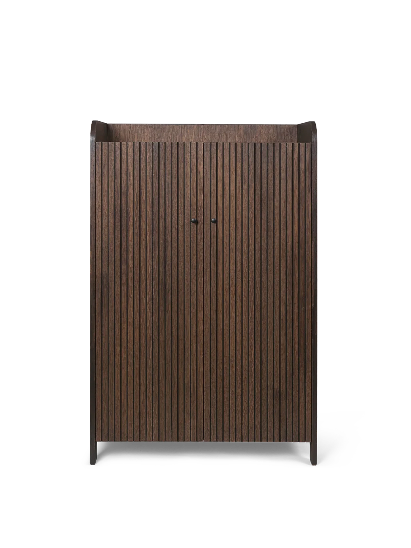 Sill Cupboard - Low - Dark Stained Oak
