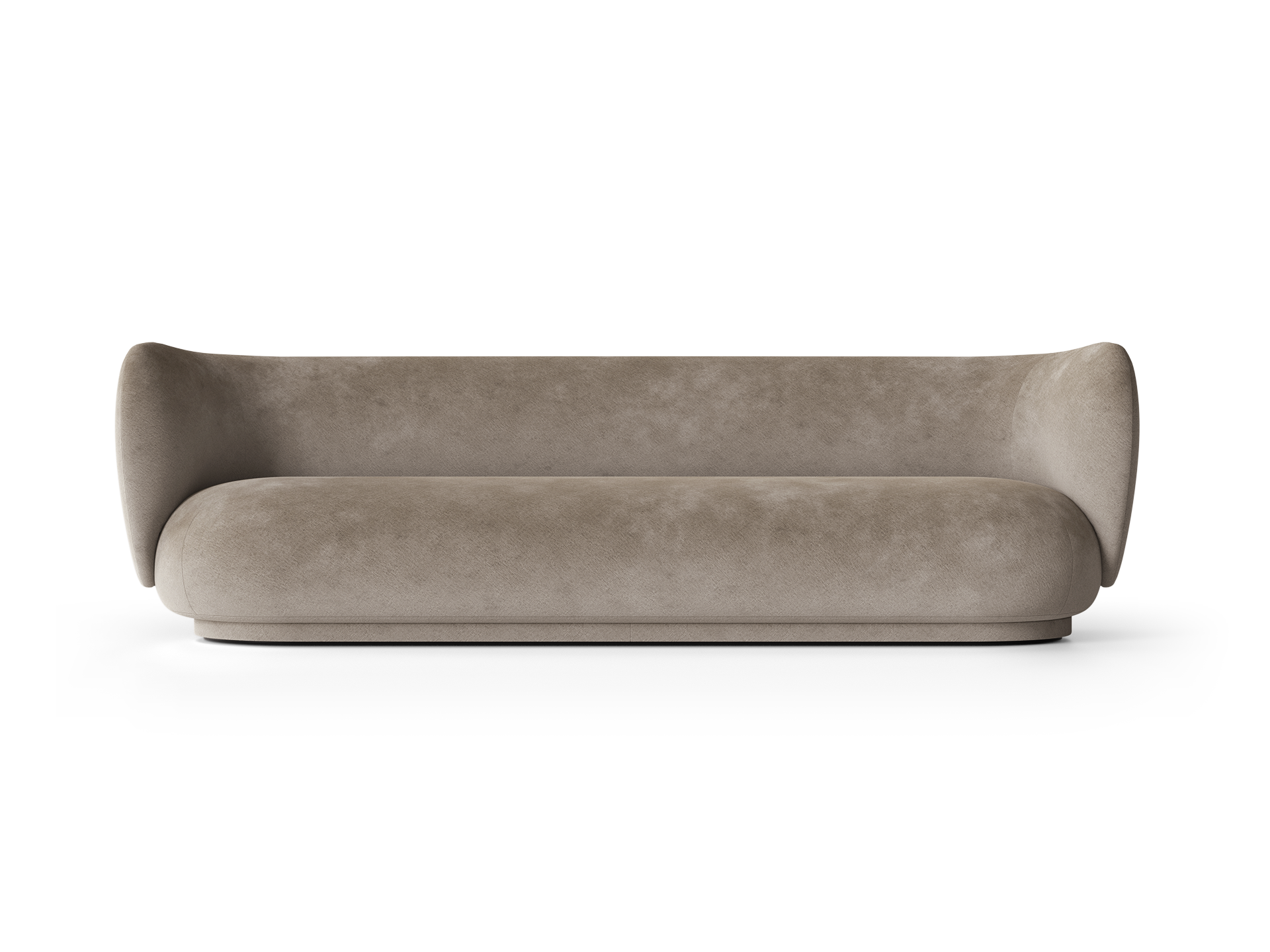 Rico Sofa 4-seater - Faded Velvet - Beige