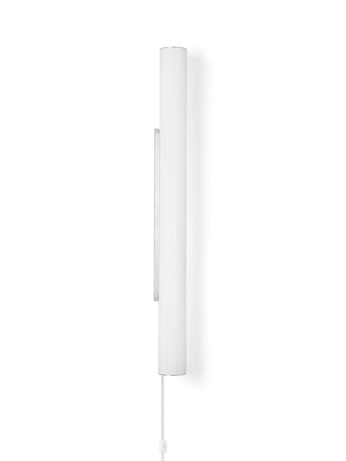 Vuelta Wall Lamp 100 - White/Stainless Steel
