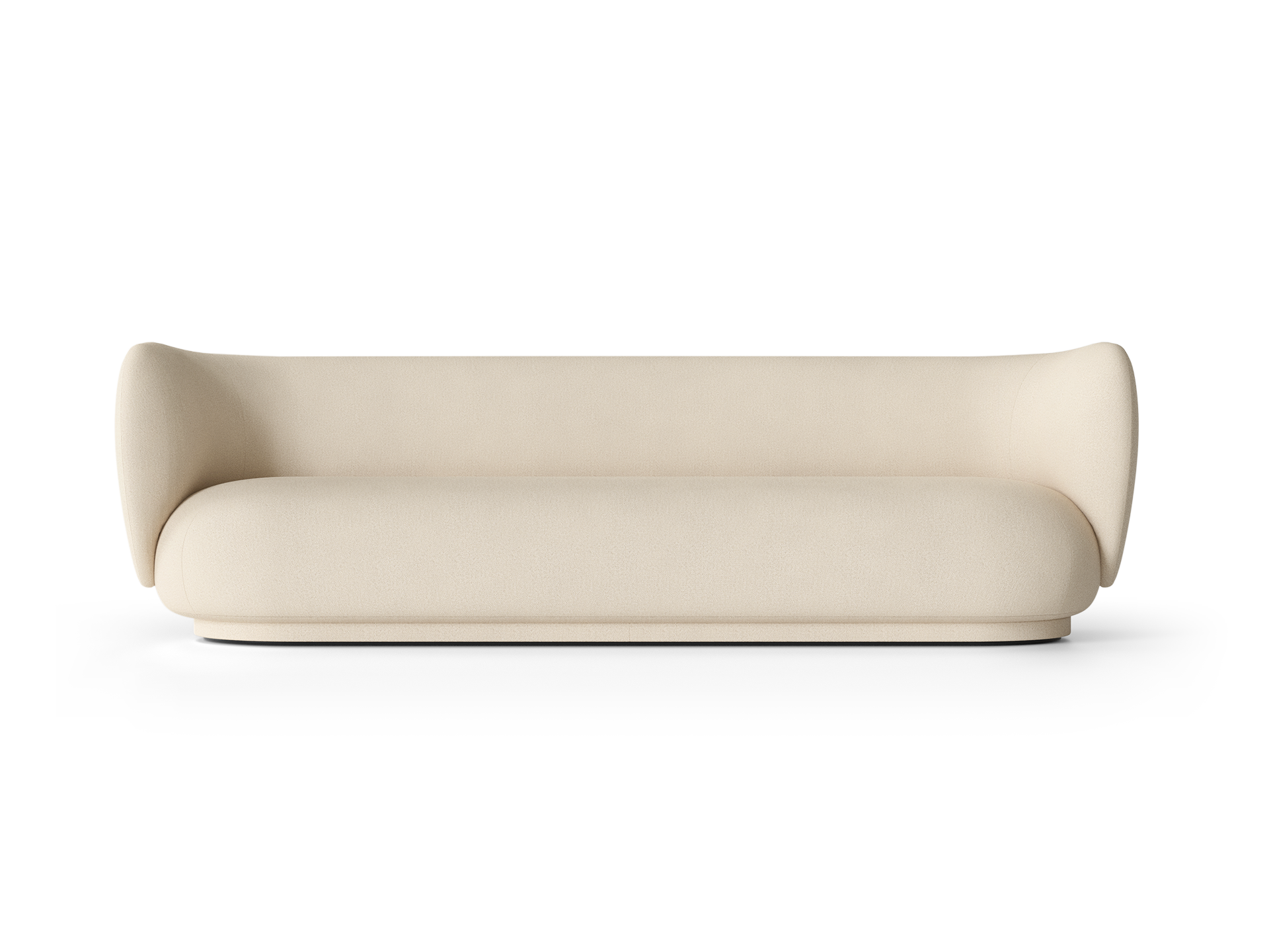 Rico Sofa 4-seater - Brushed - Off-white