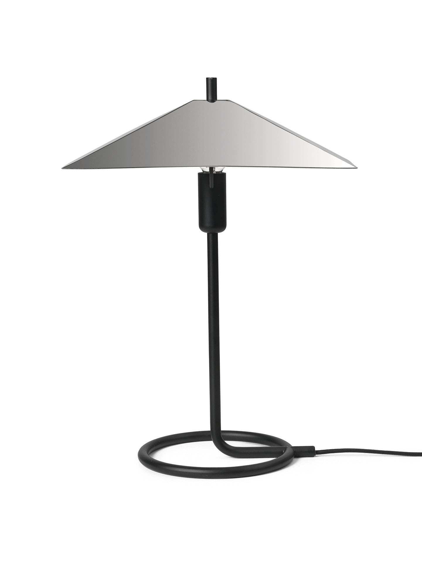 Filo Table Lamp Square - Black/Mirror Polished