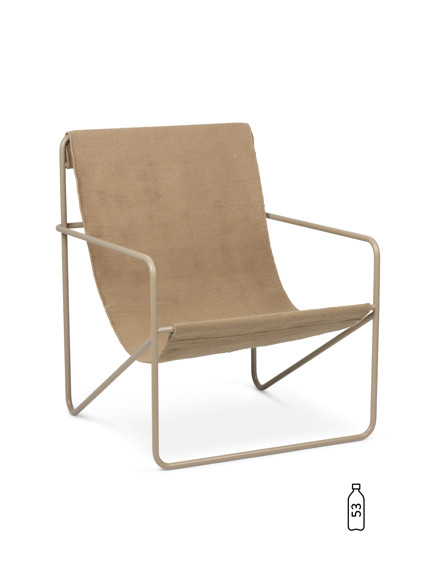Desert Lounge Chair - Cashmere/Soil by Ferm Living