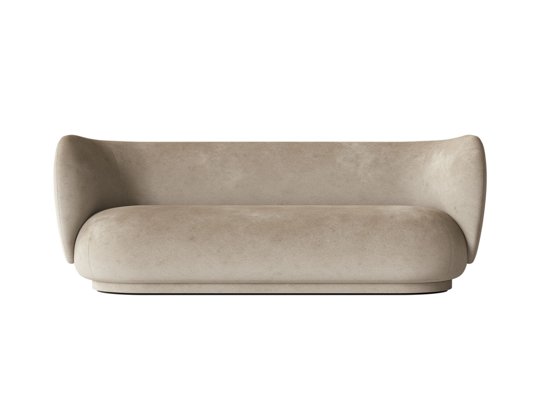 Rico Sofa 3-seater - Faded Velvet - Sand