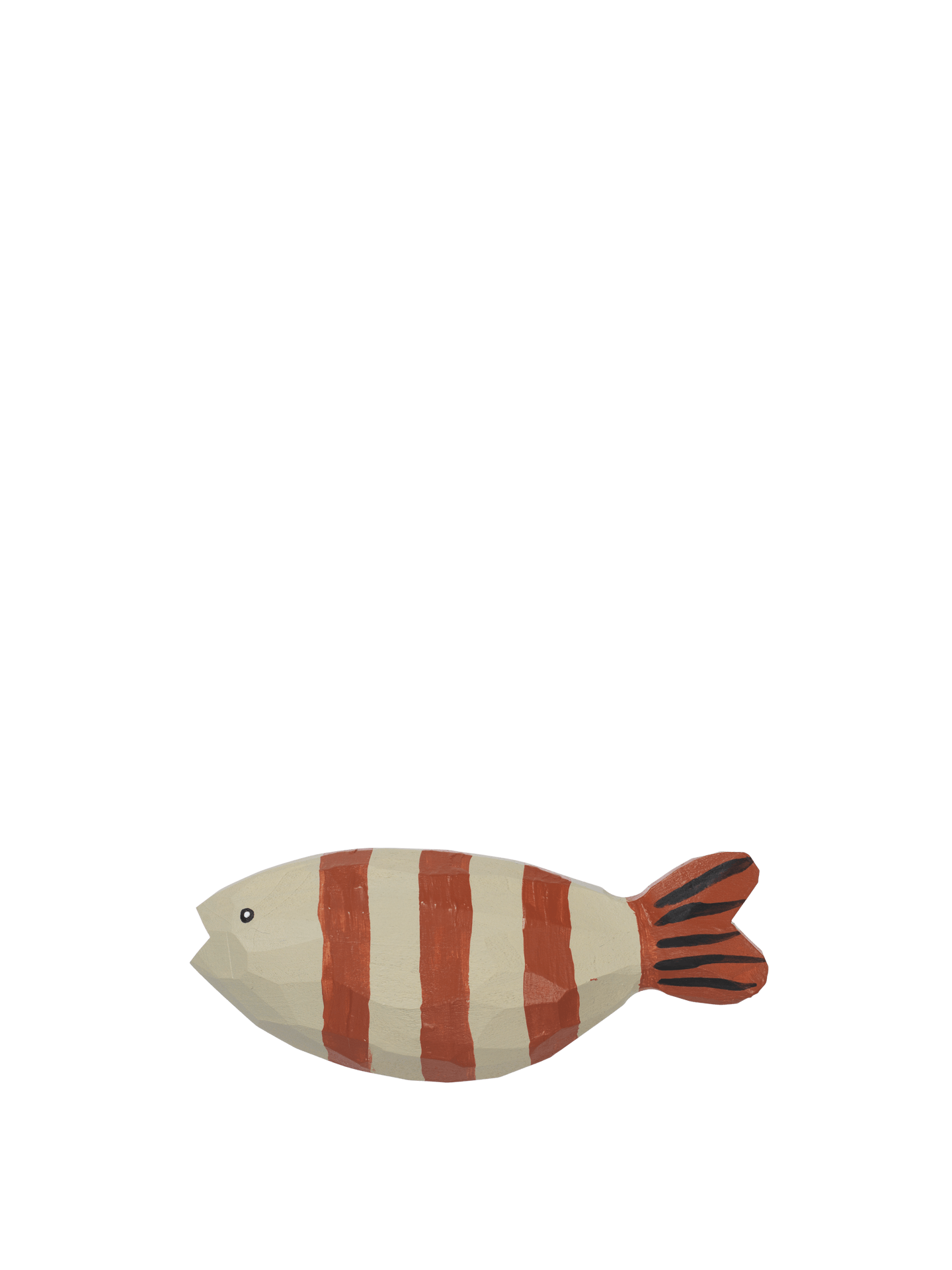Harbour Hook - Fish Stripe - Baked Clay/Light Celedon