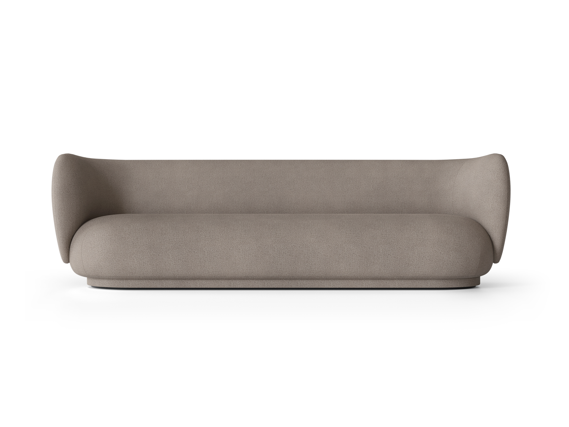 Rico Sofa 4-seater - Brushed - Warm Grey