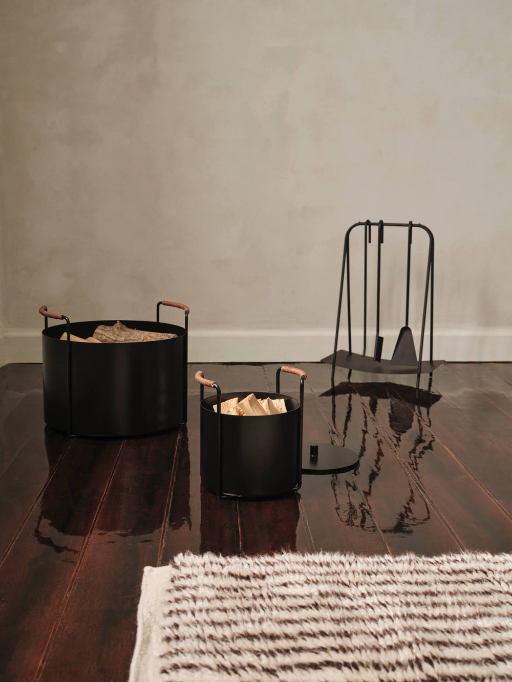 Light the fire in style with Port Fireplace Tools – Ferm Living