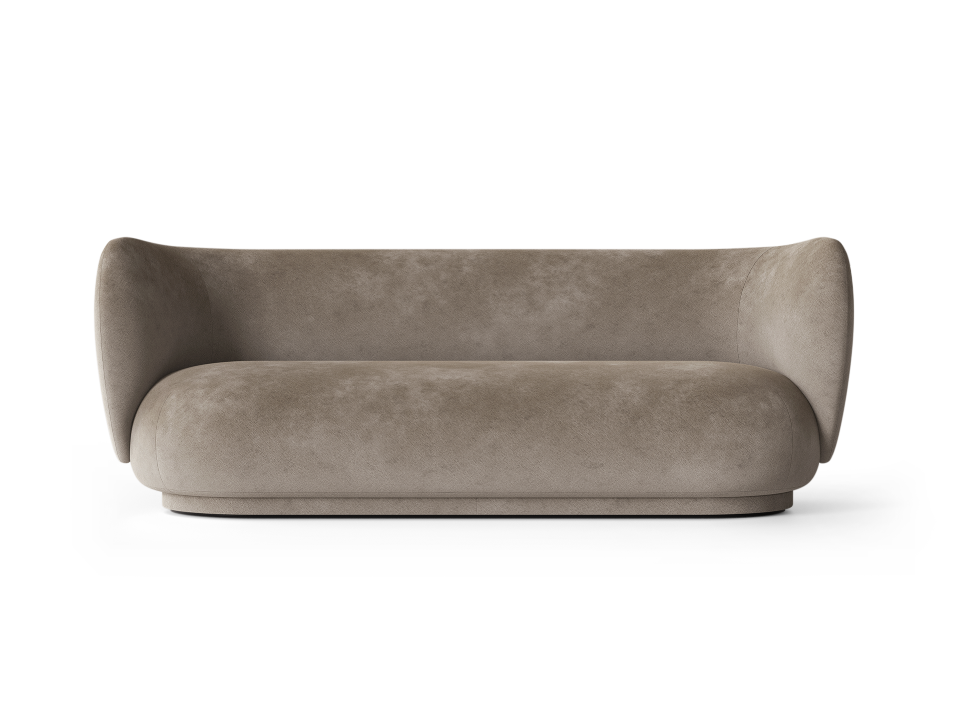 Rico Sofa 3-seater - Faded Velvet - Beige