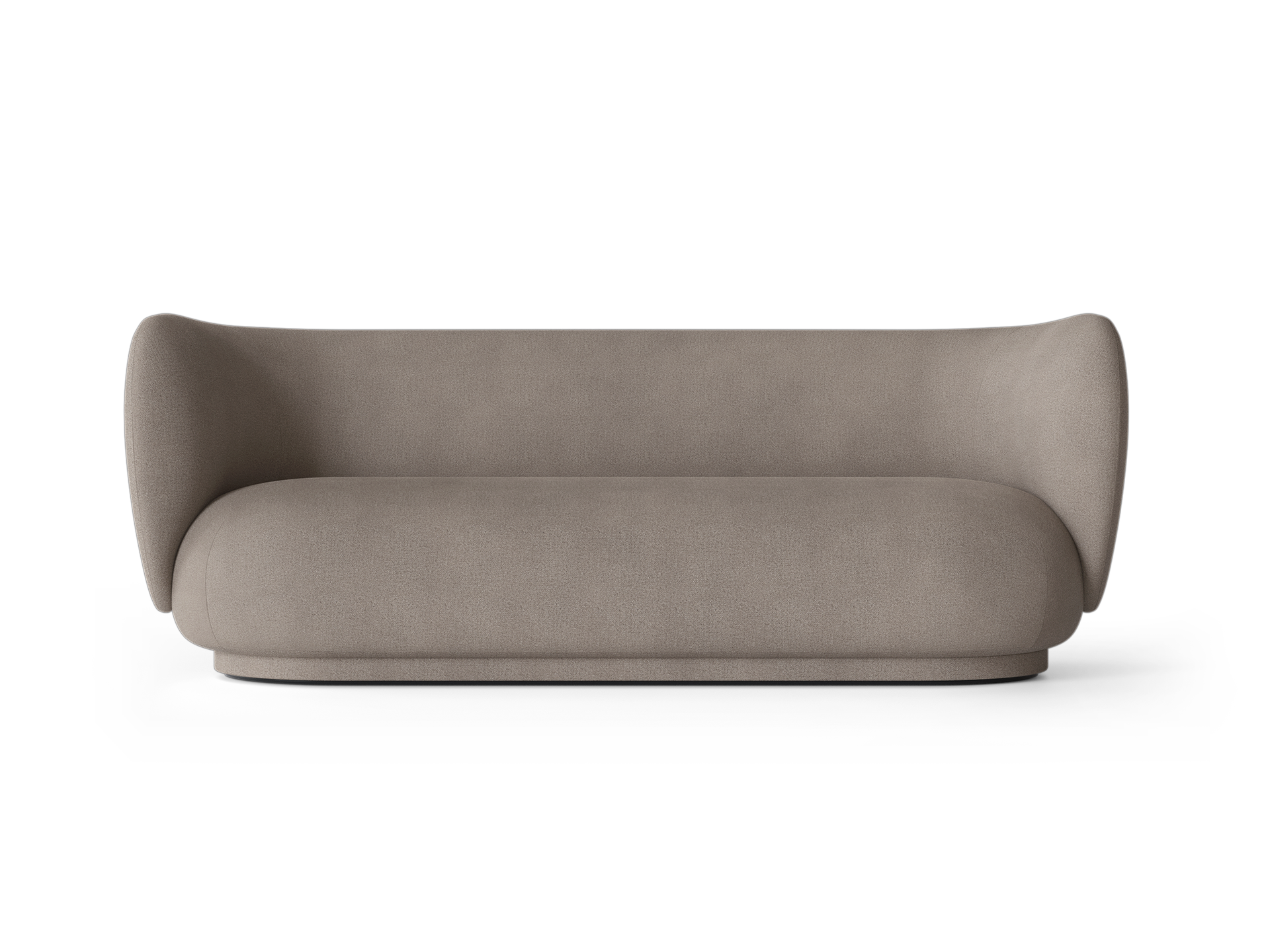 Rico Sofa 3-seater - Brushed - Warm Grey