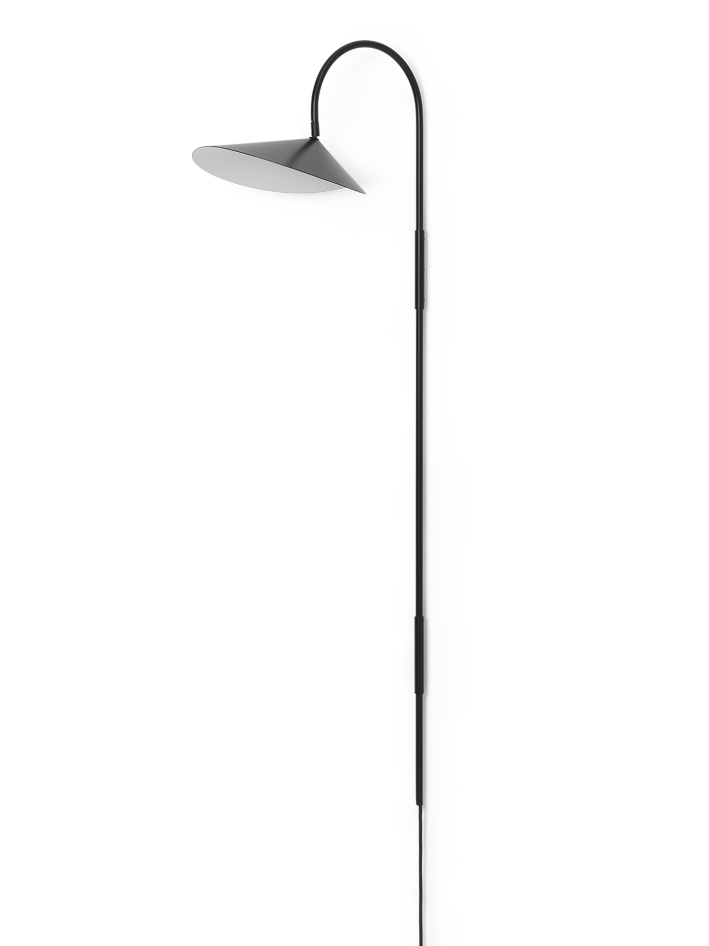 Arum Swivel Wall Lamp Tall - Black