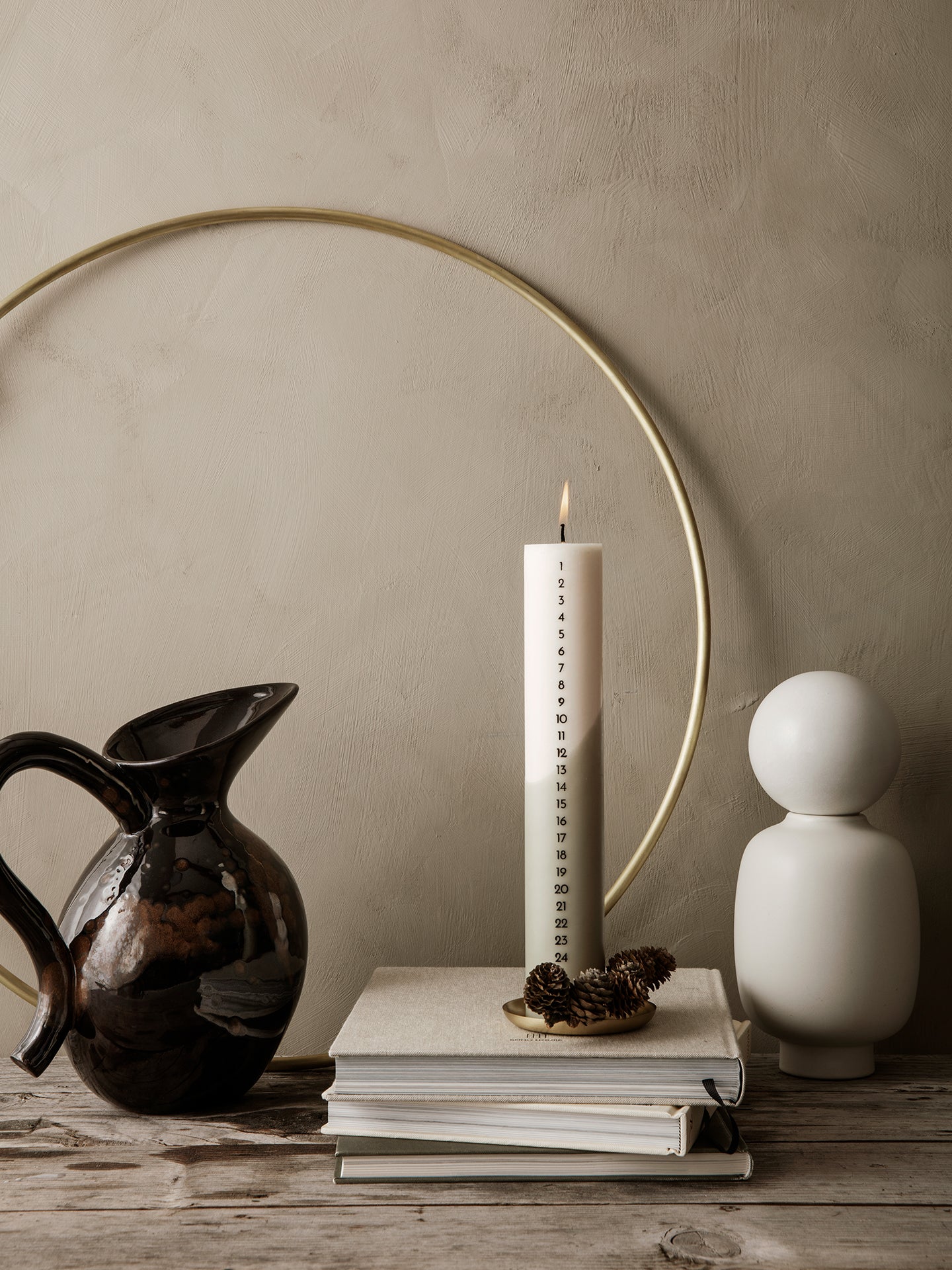 Deco Frame Ring - Large in Brass | Ferm Living