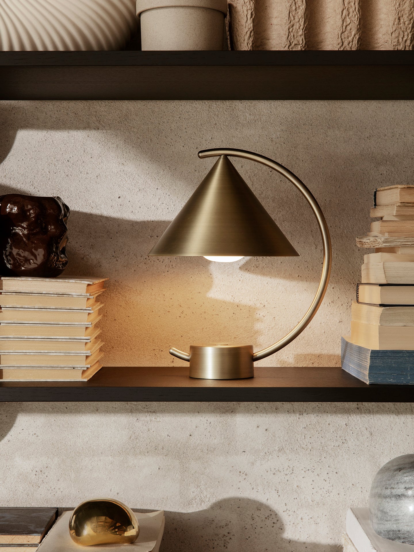 Meridian Lamp - Brass | Ferm Living