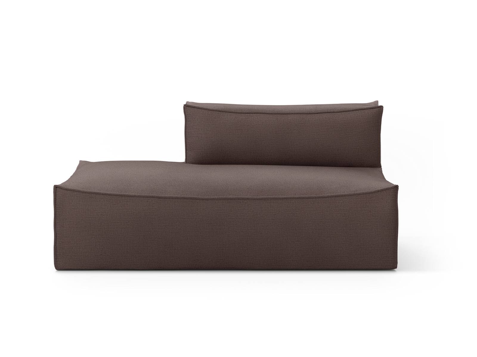 Catena Sofa Open End Left Hot Madison - Brown by Ferm Living