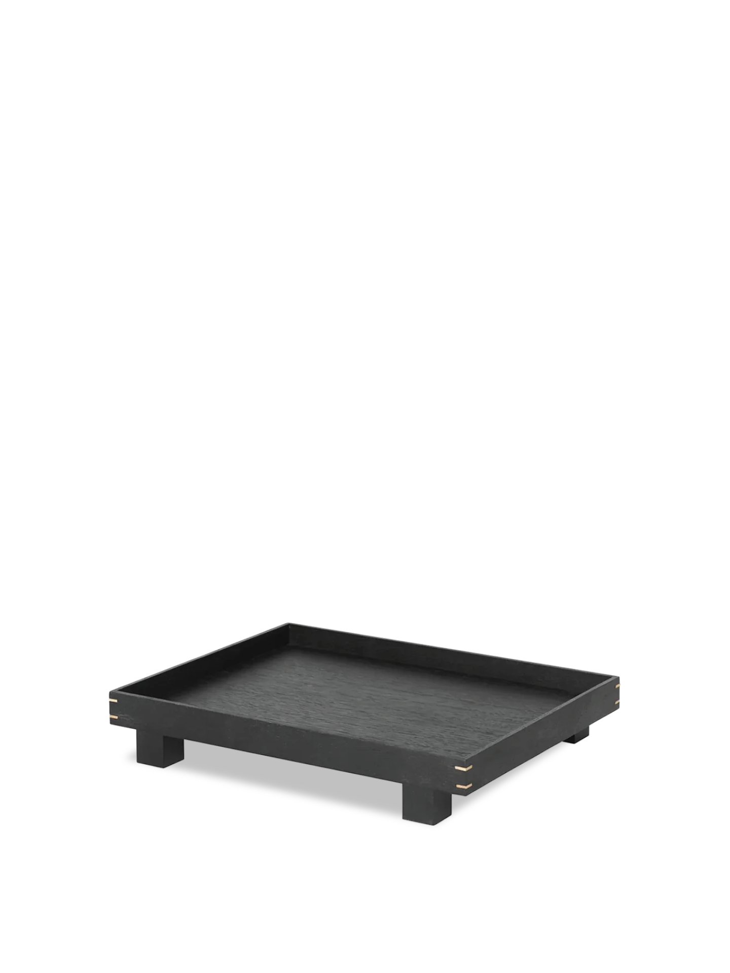 Bon Wooden Tray - Small - Black Painted Oak