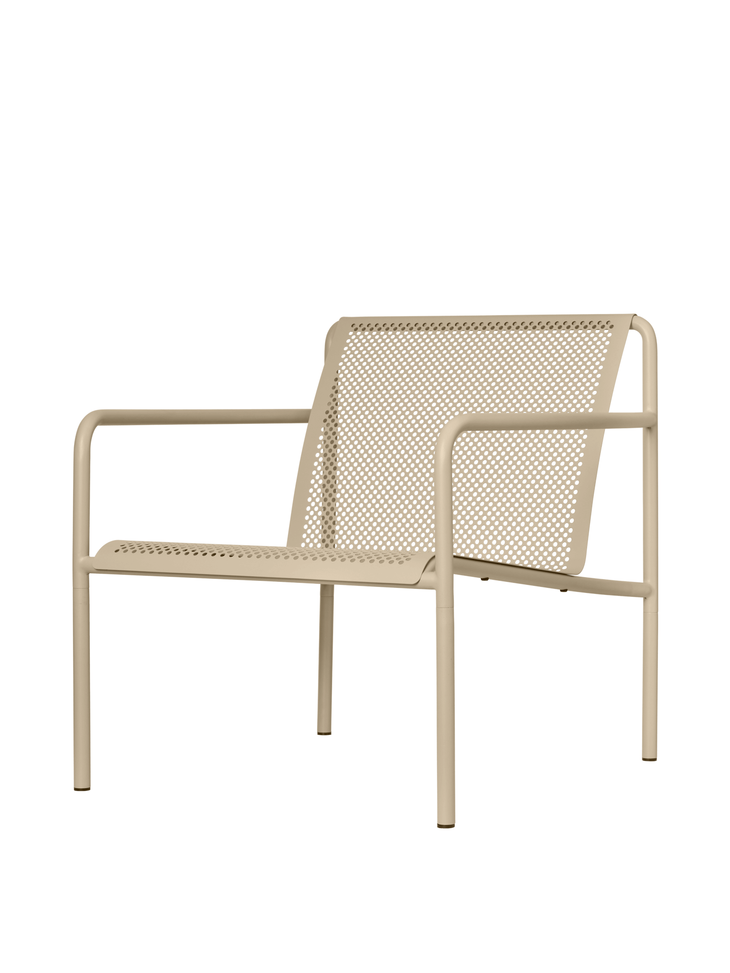 Dapple Lounge Chair with Arms - Cashmere